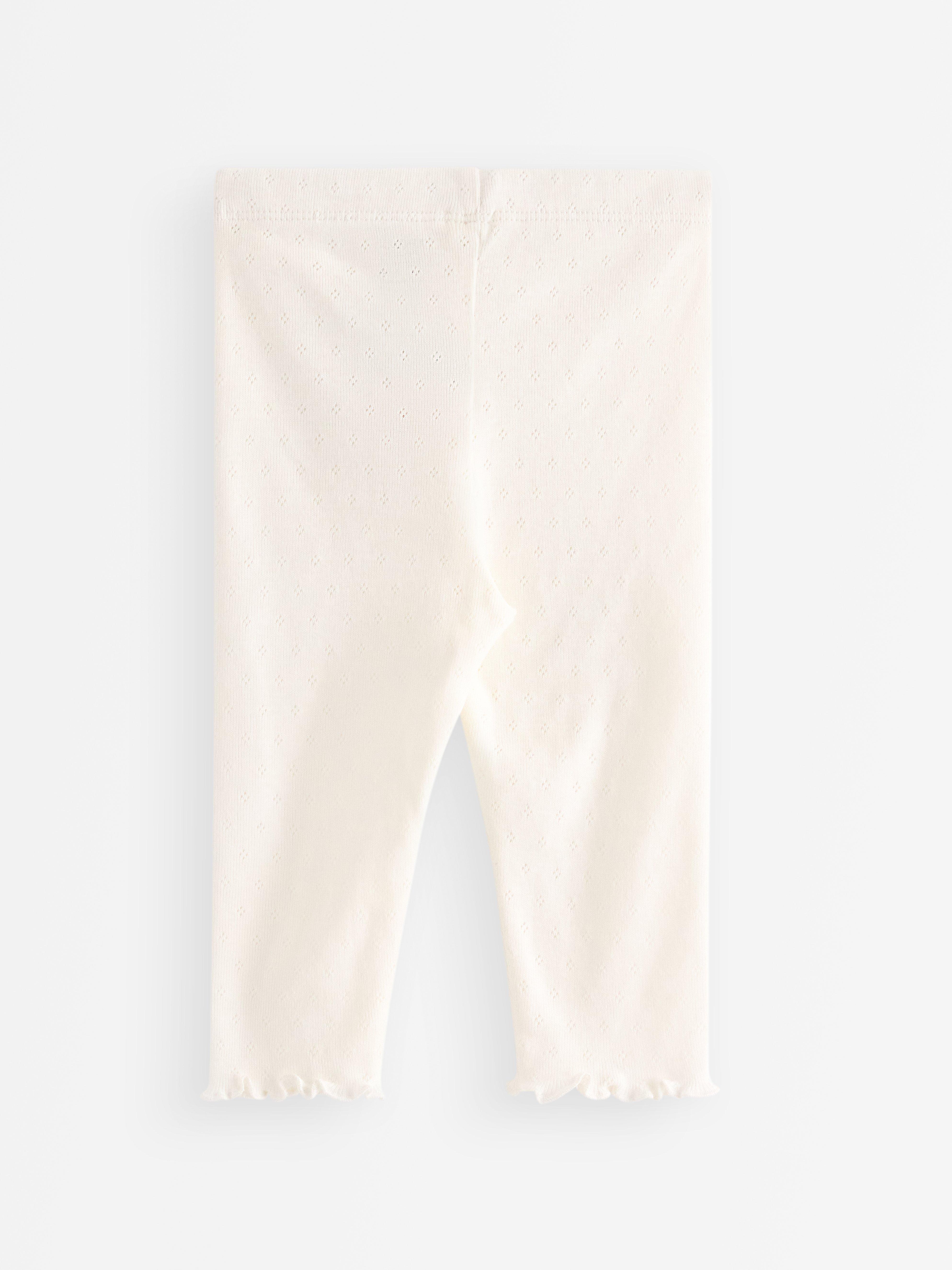 Leggings - Barn - Vit