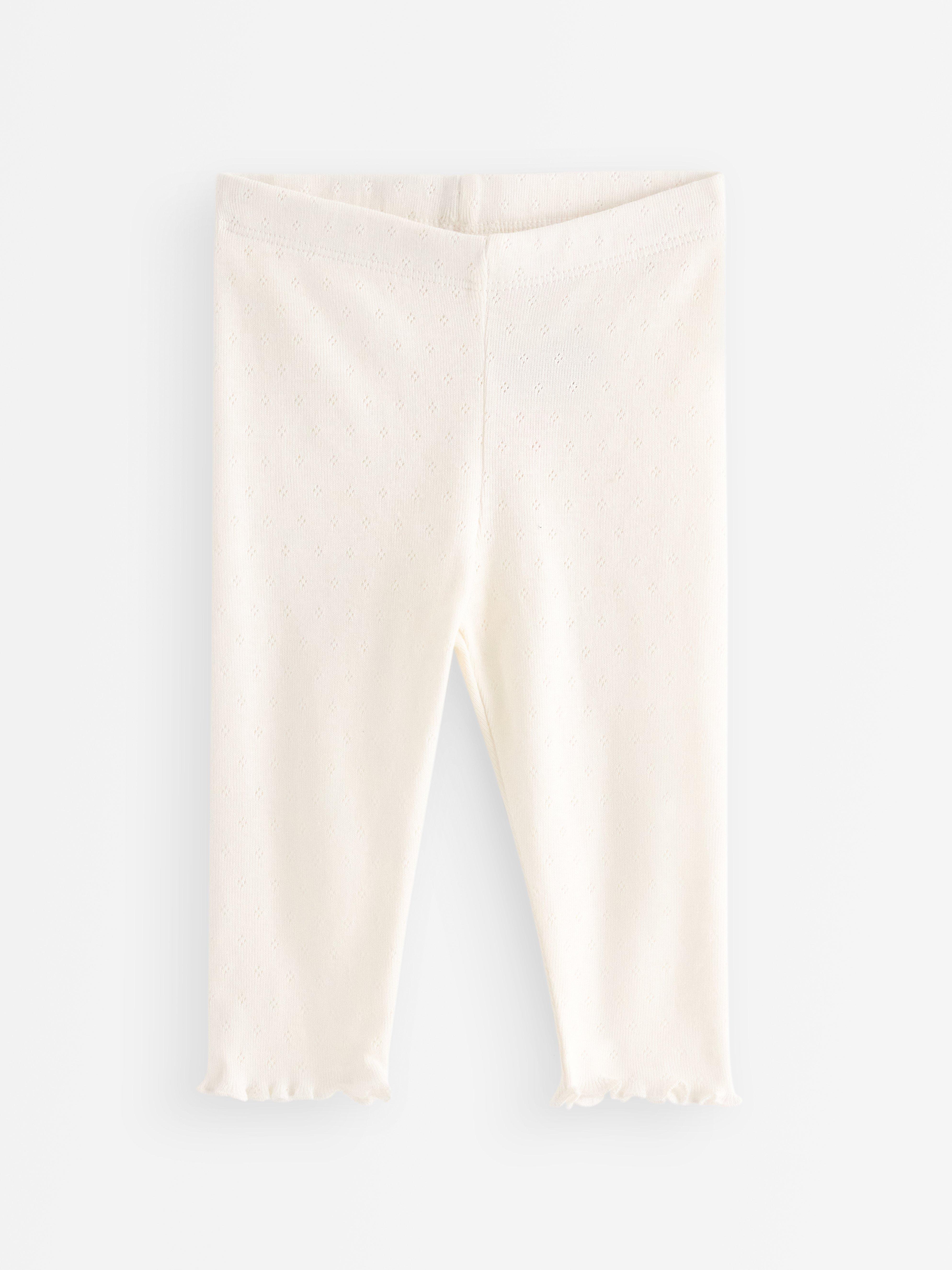 Leggings - Børn - Hvid