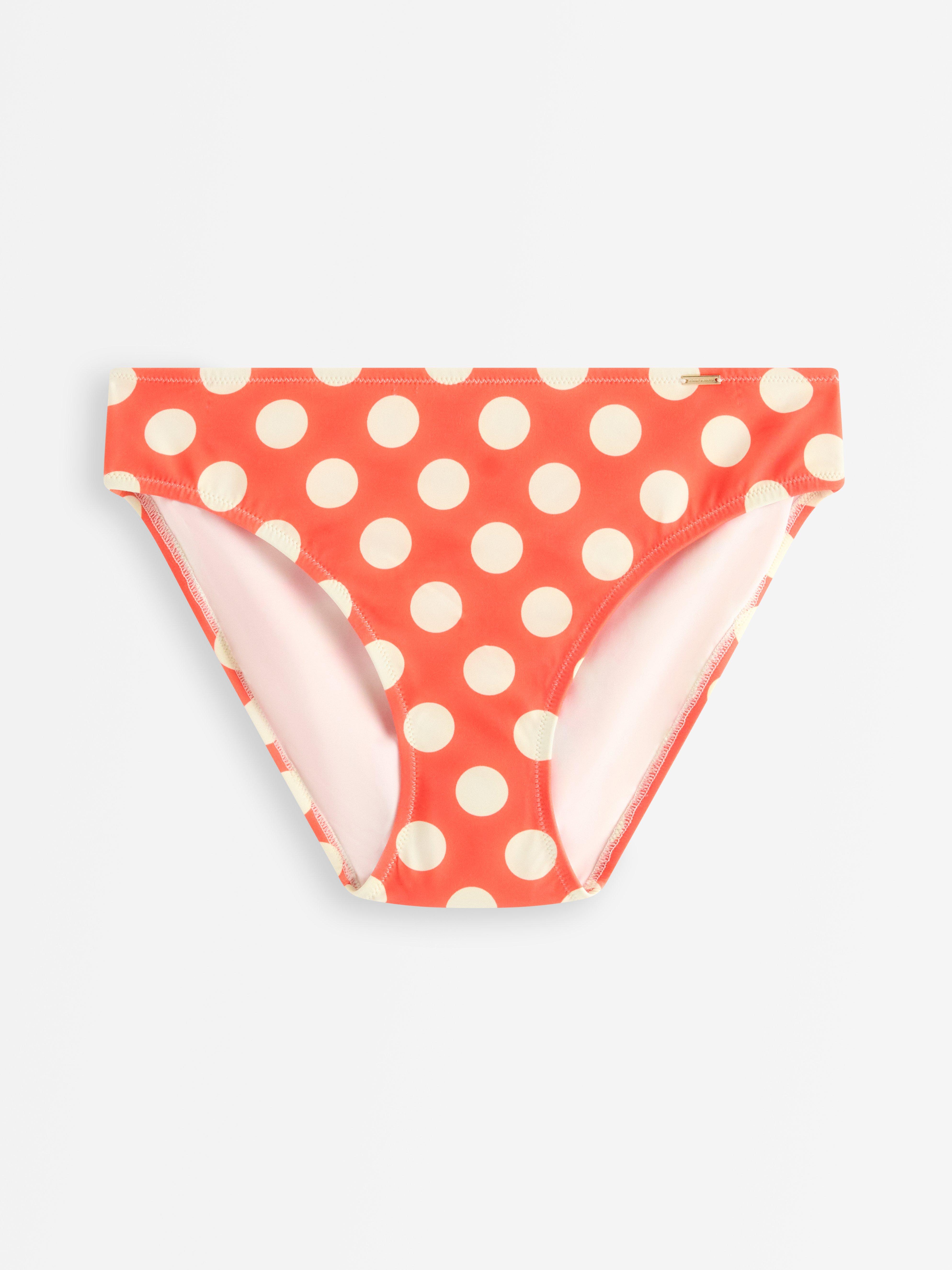 Bikini s klasickým pasem - Spodní prádlo - Oranžová