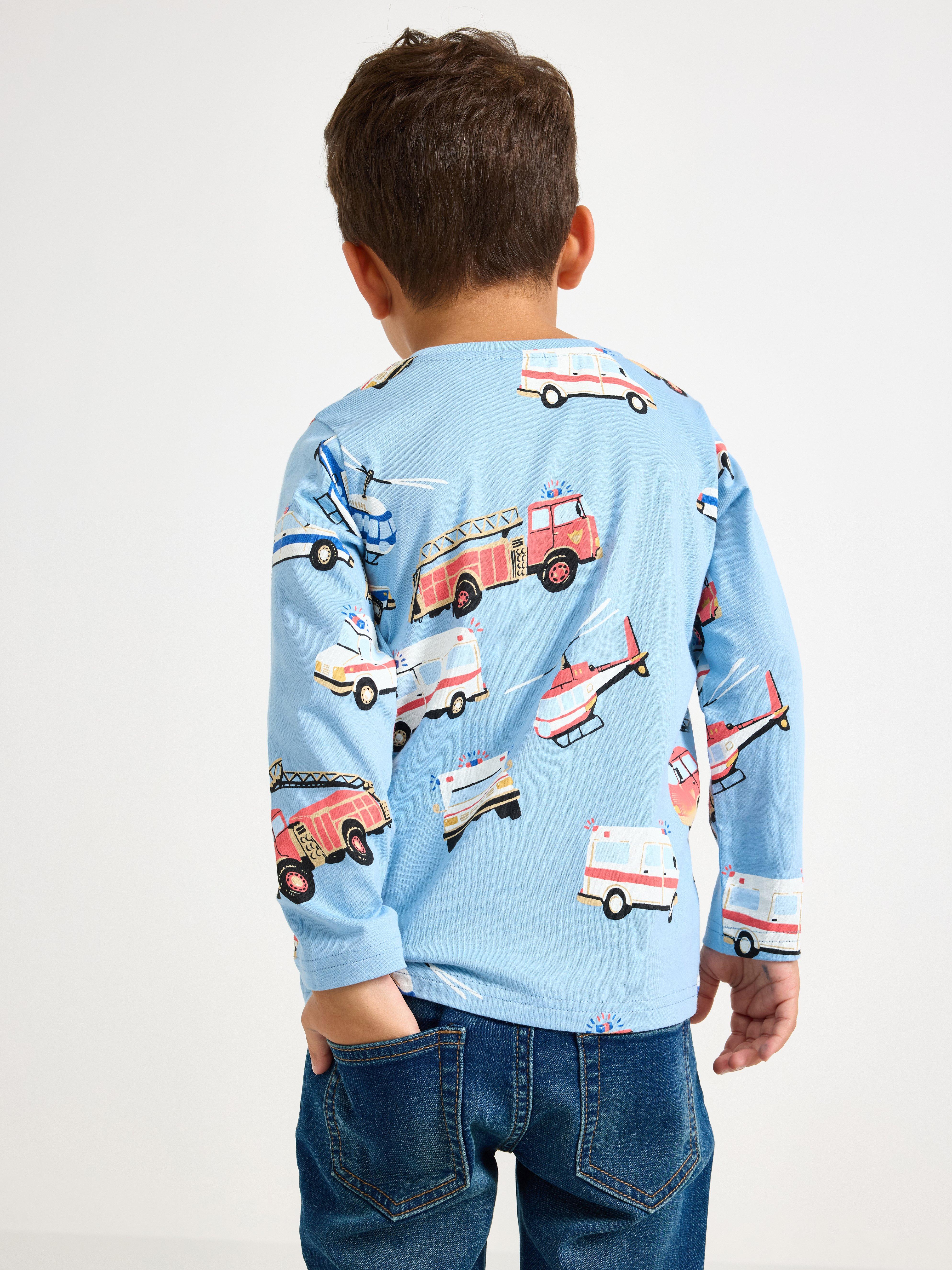 Top - Kids Wear - Blue