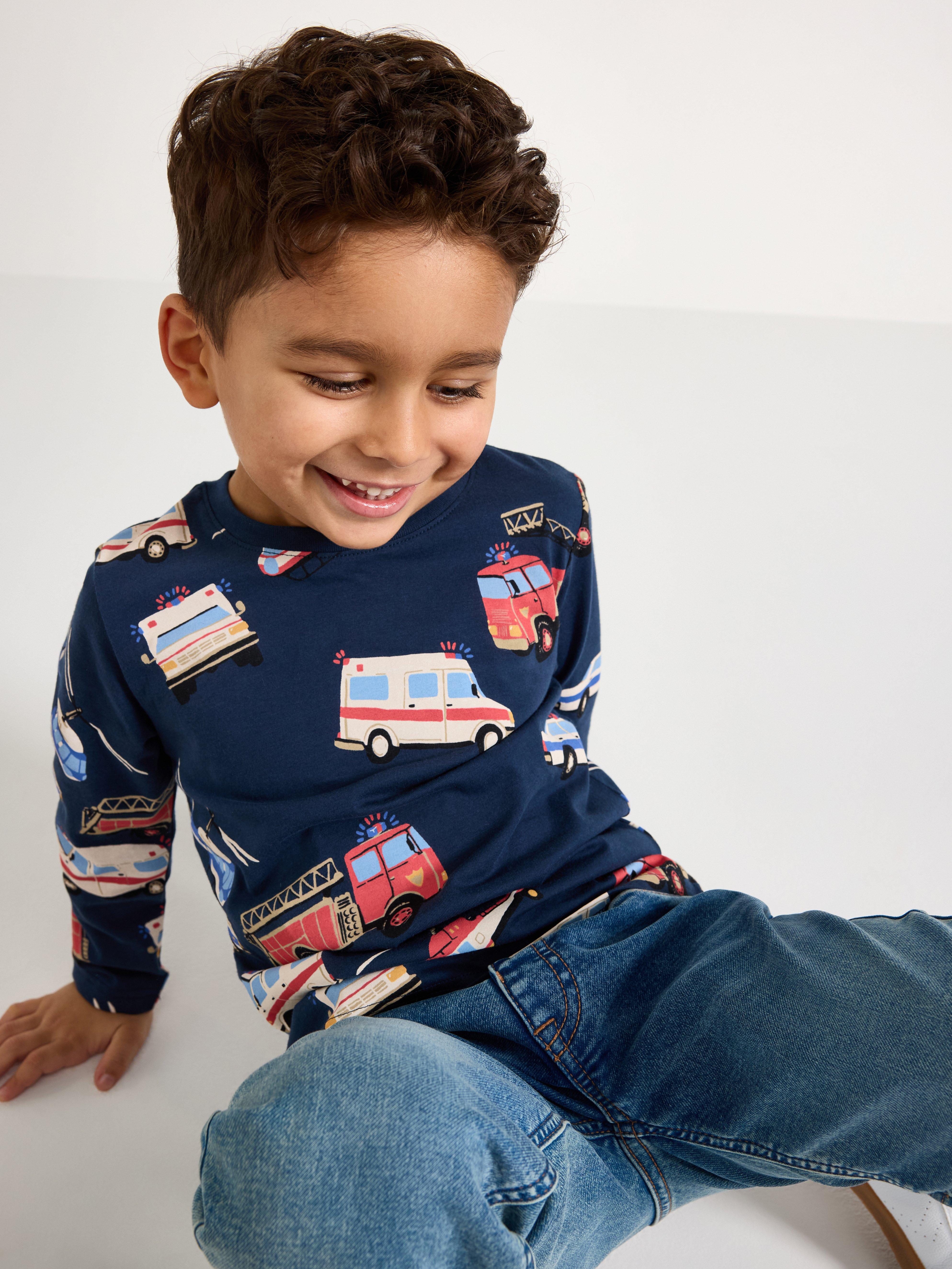 Top - Kids Wear - Blue