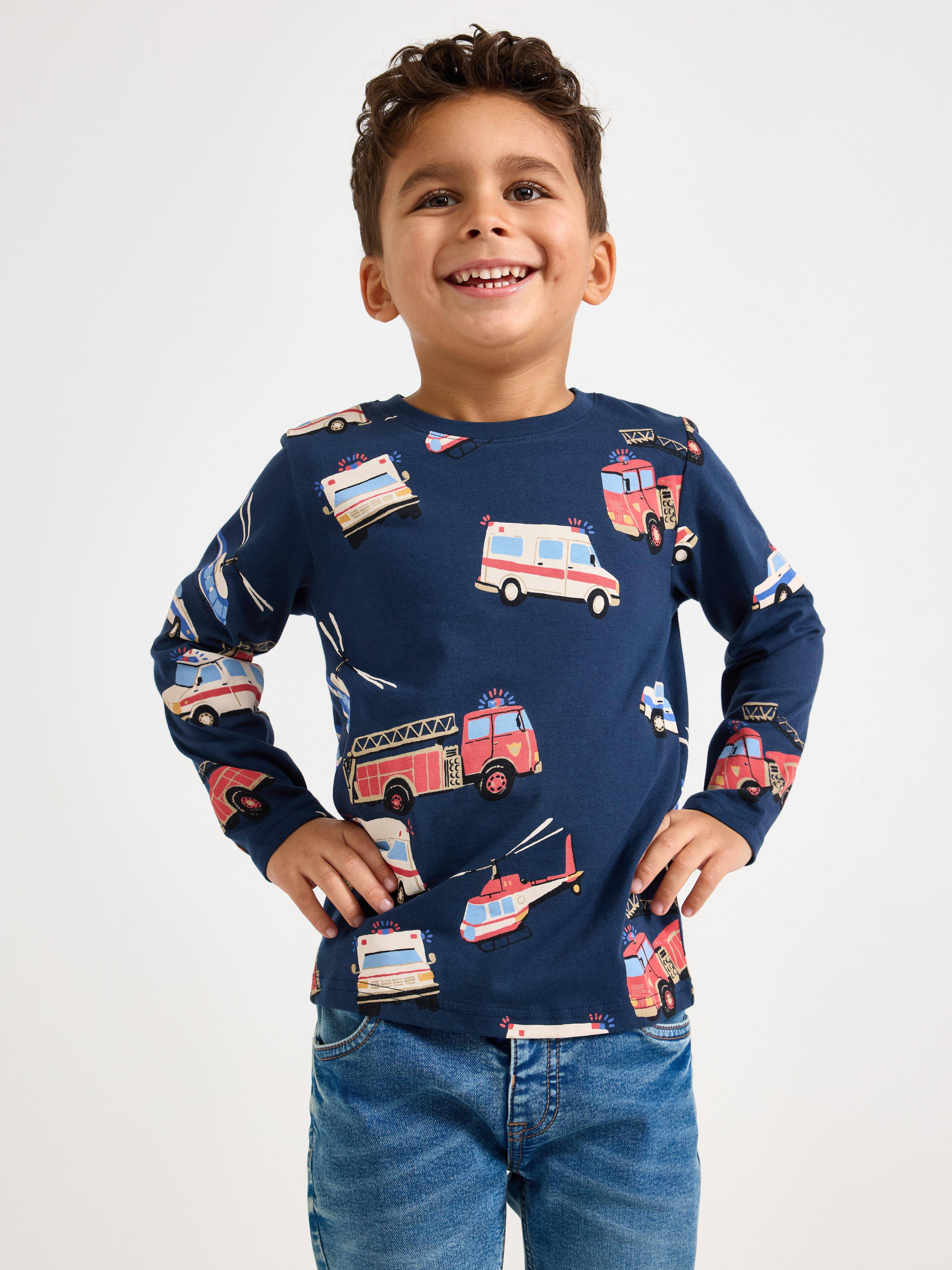 Top - Kids Wear - Blue