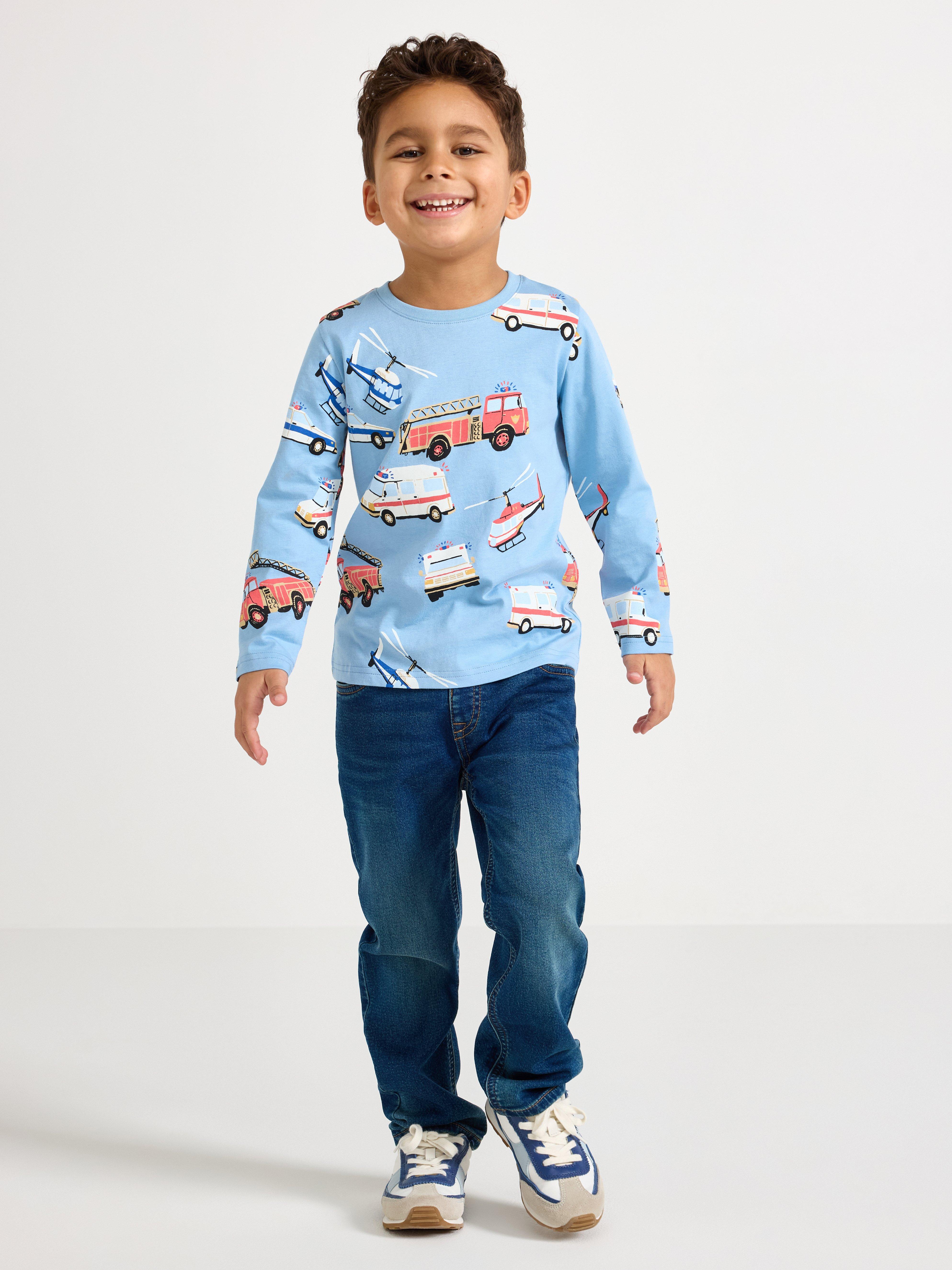 Top - Kids Wear - Blue