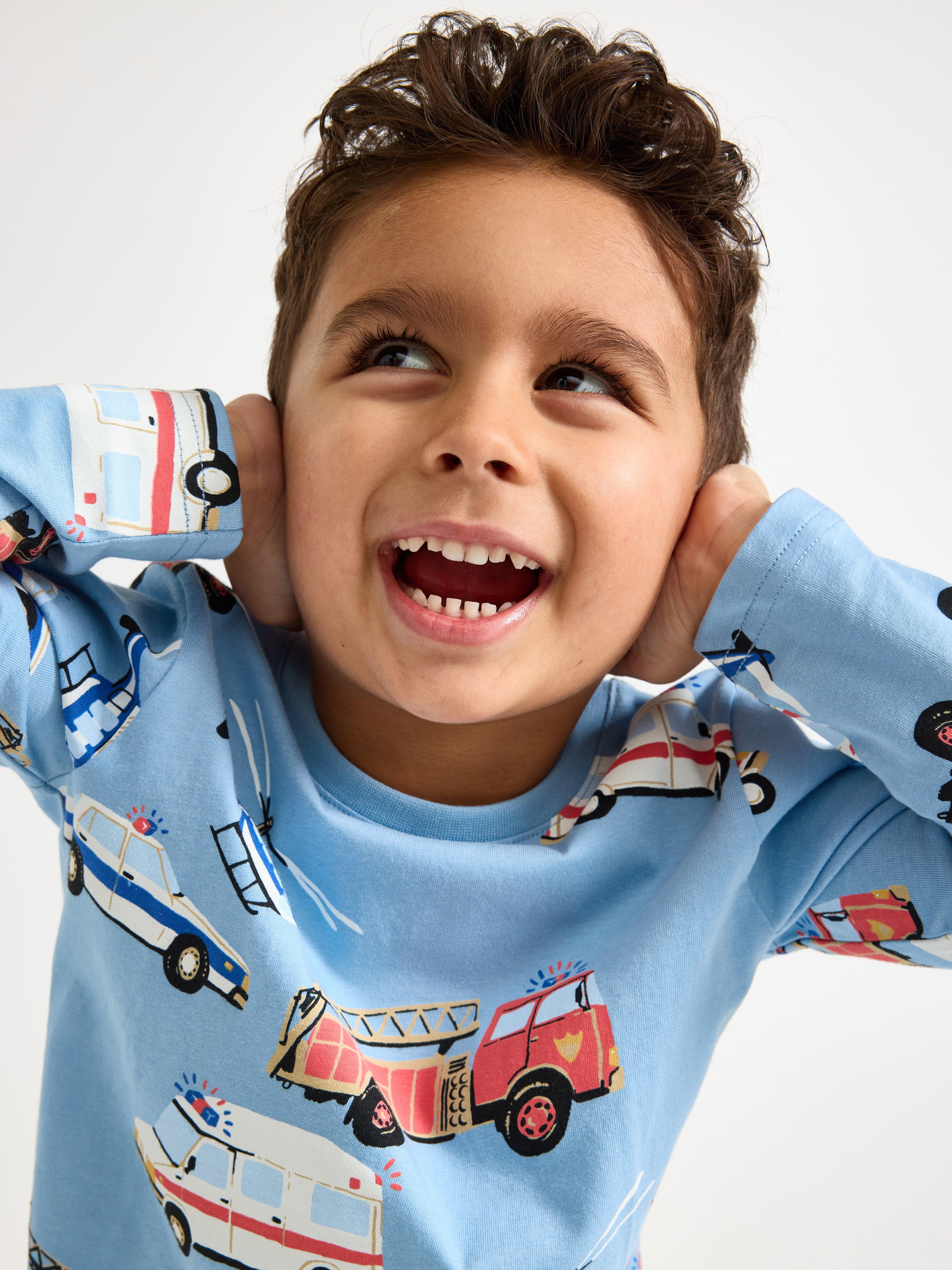 Top - Kids Wear - Blue