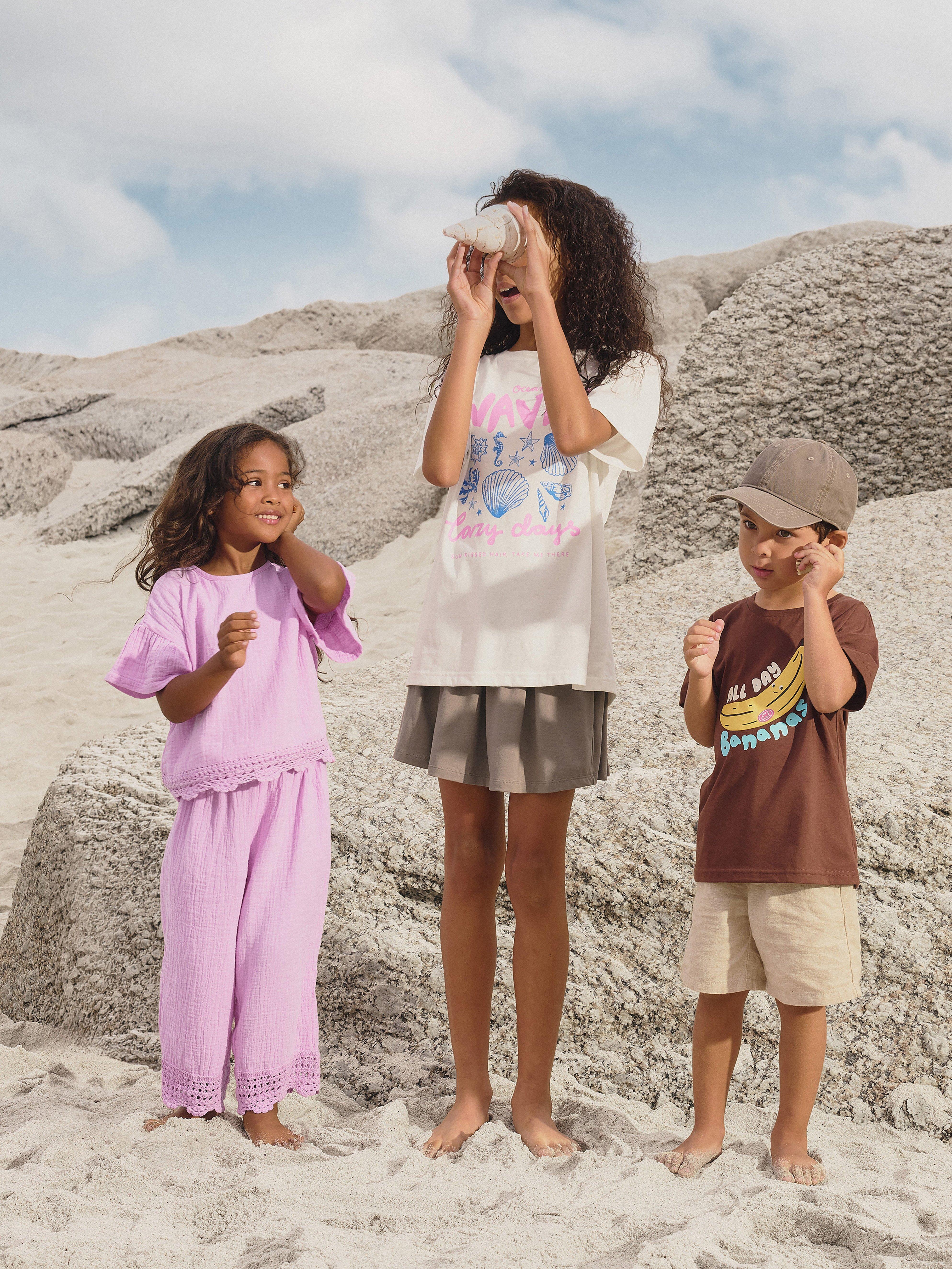 T-shirt - Kids Wear - White