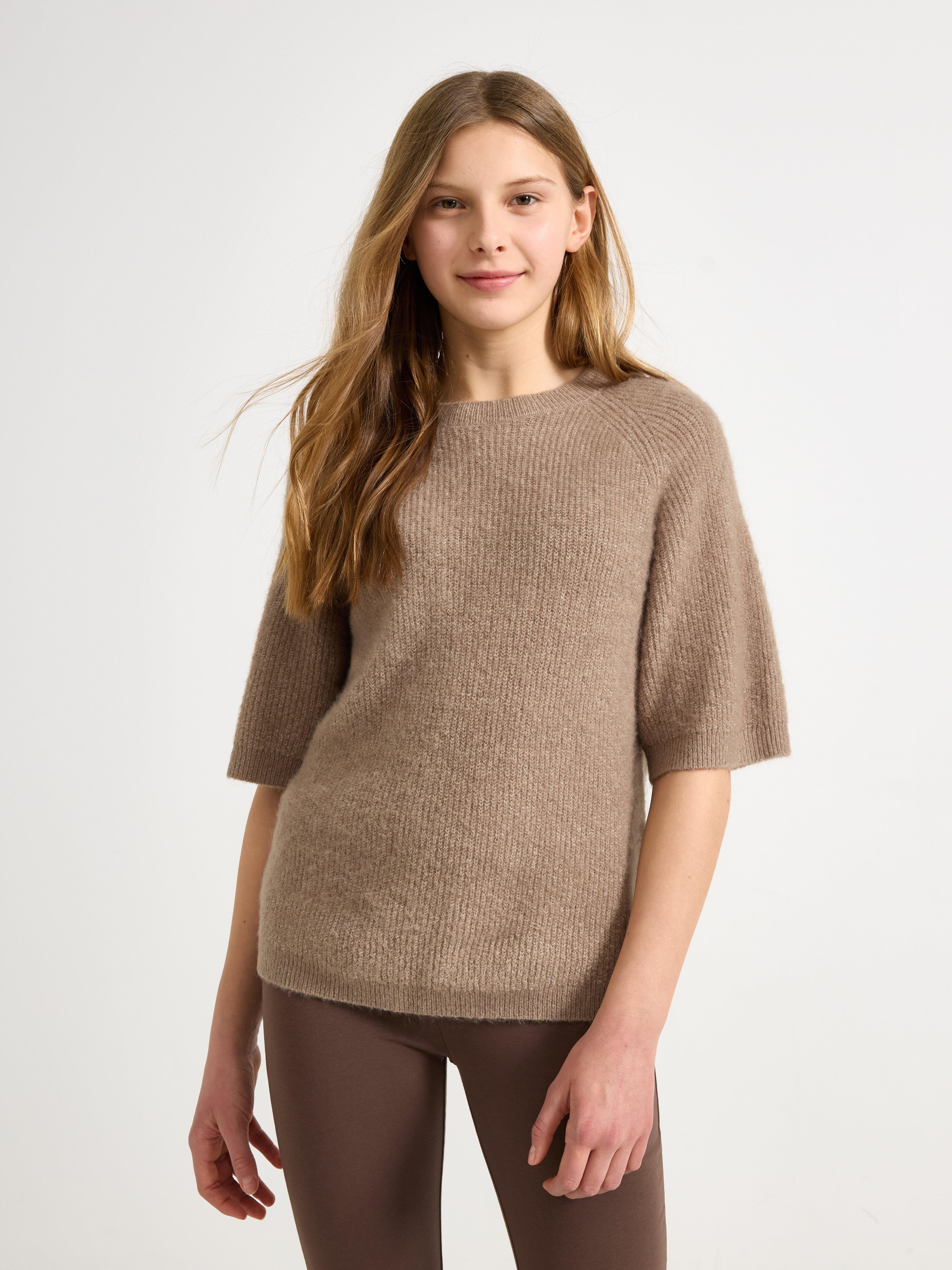 Sweater - Børn - Khaki