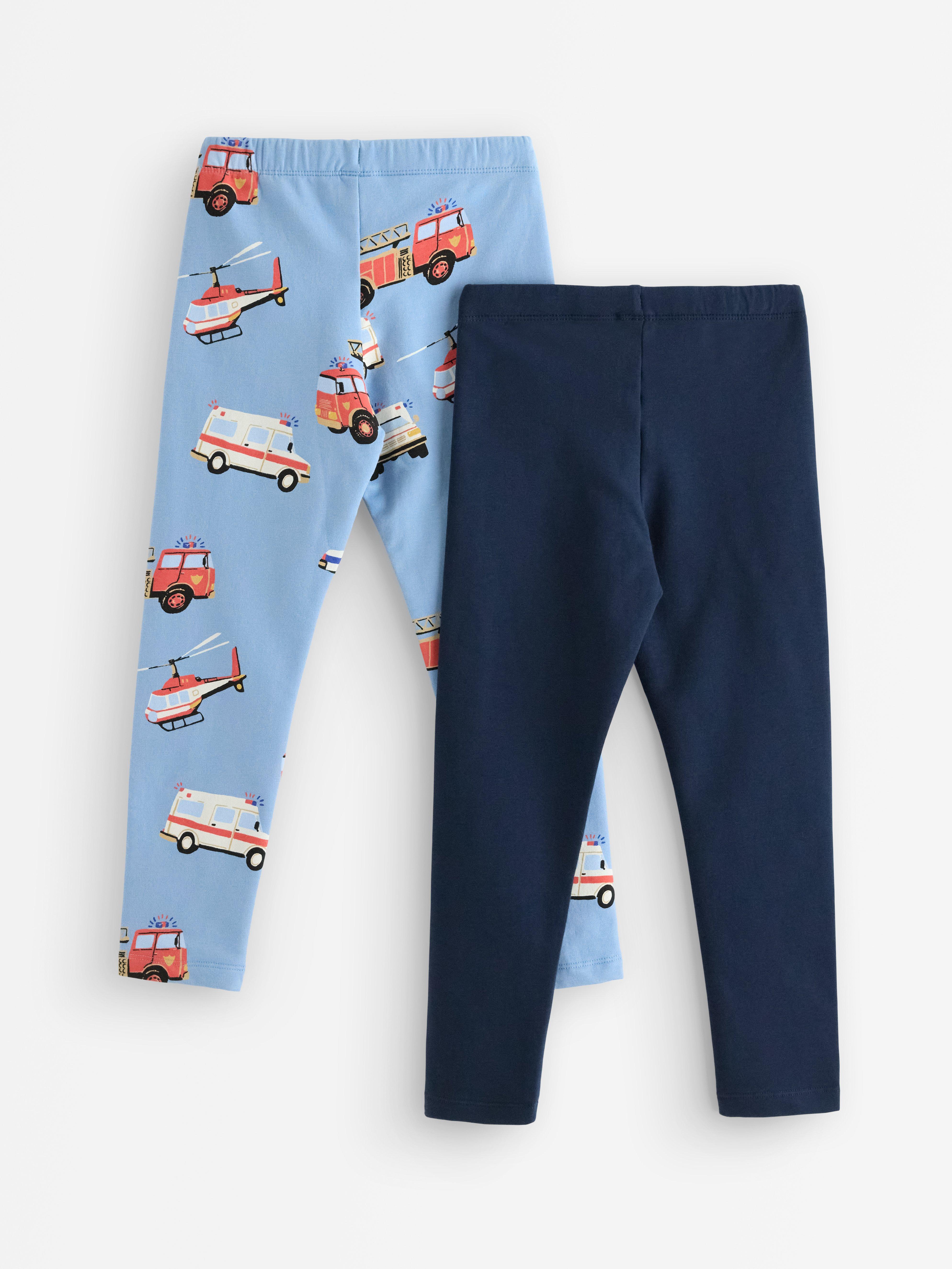 Leggings - Barn - Blå