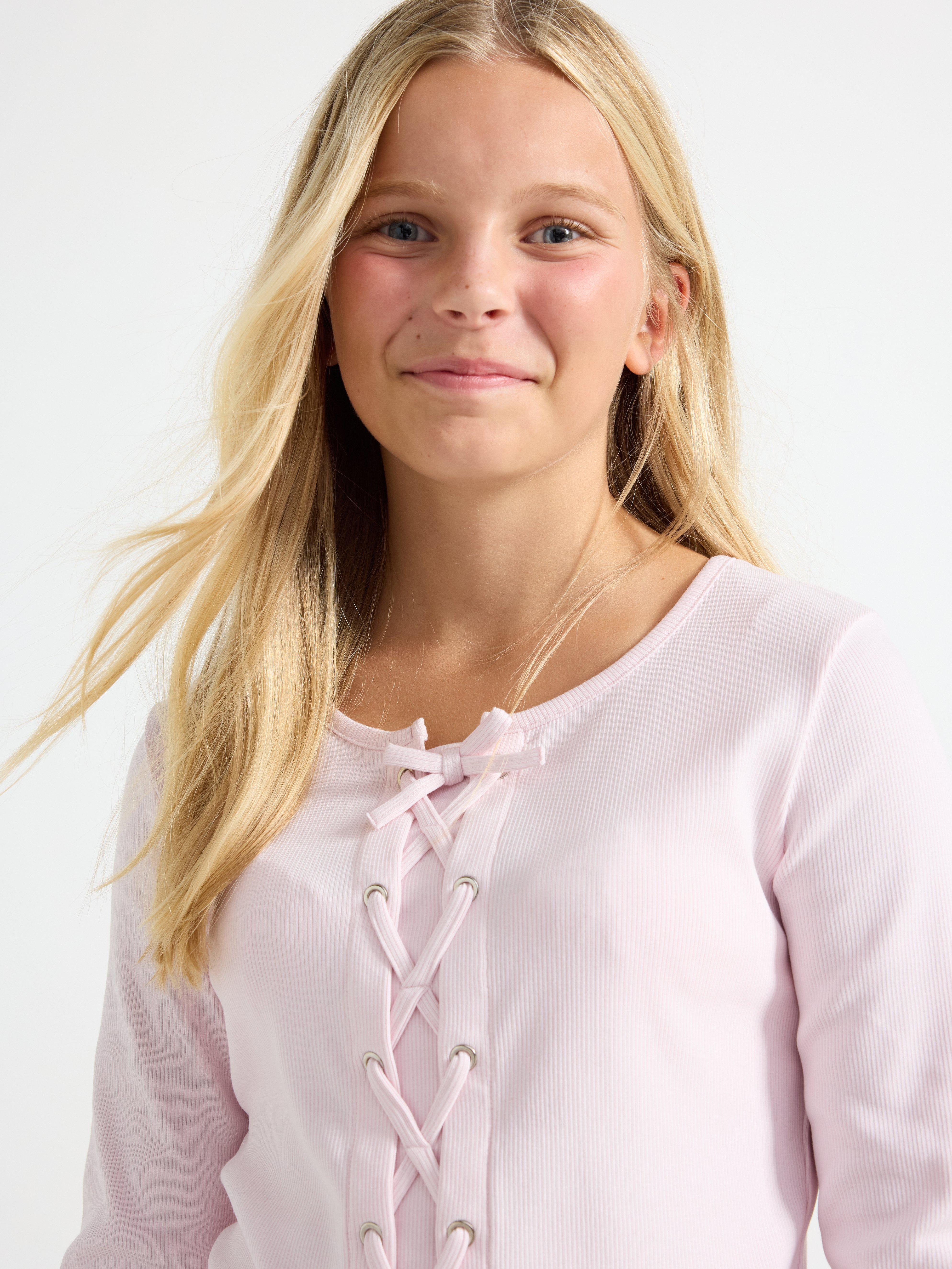 Top - Børn - Lyserød