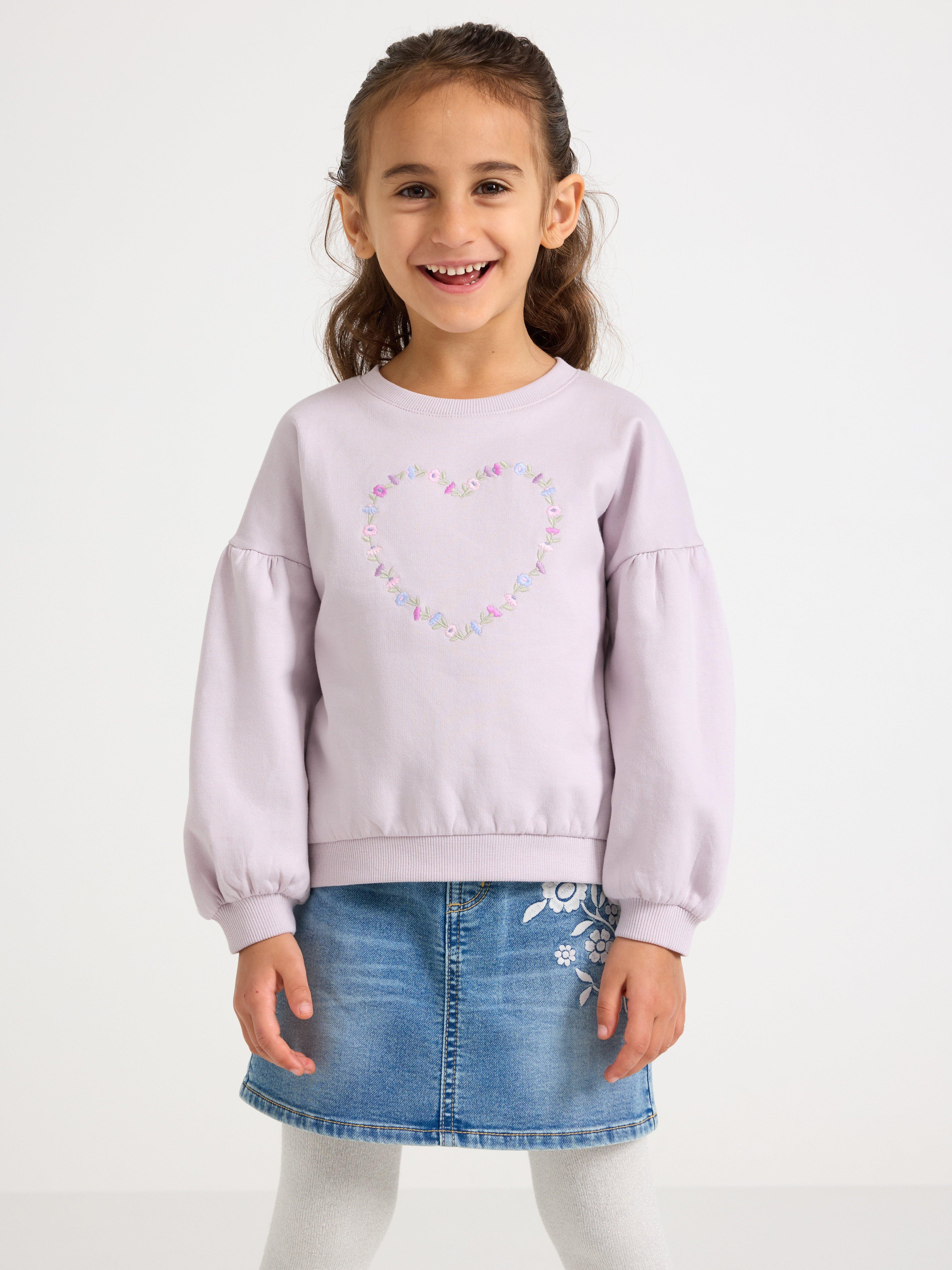 Sweatshirt - Kids Wear - Lilac