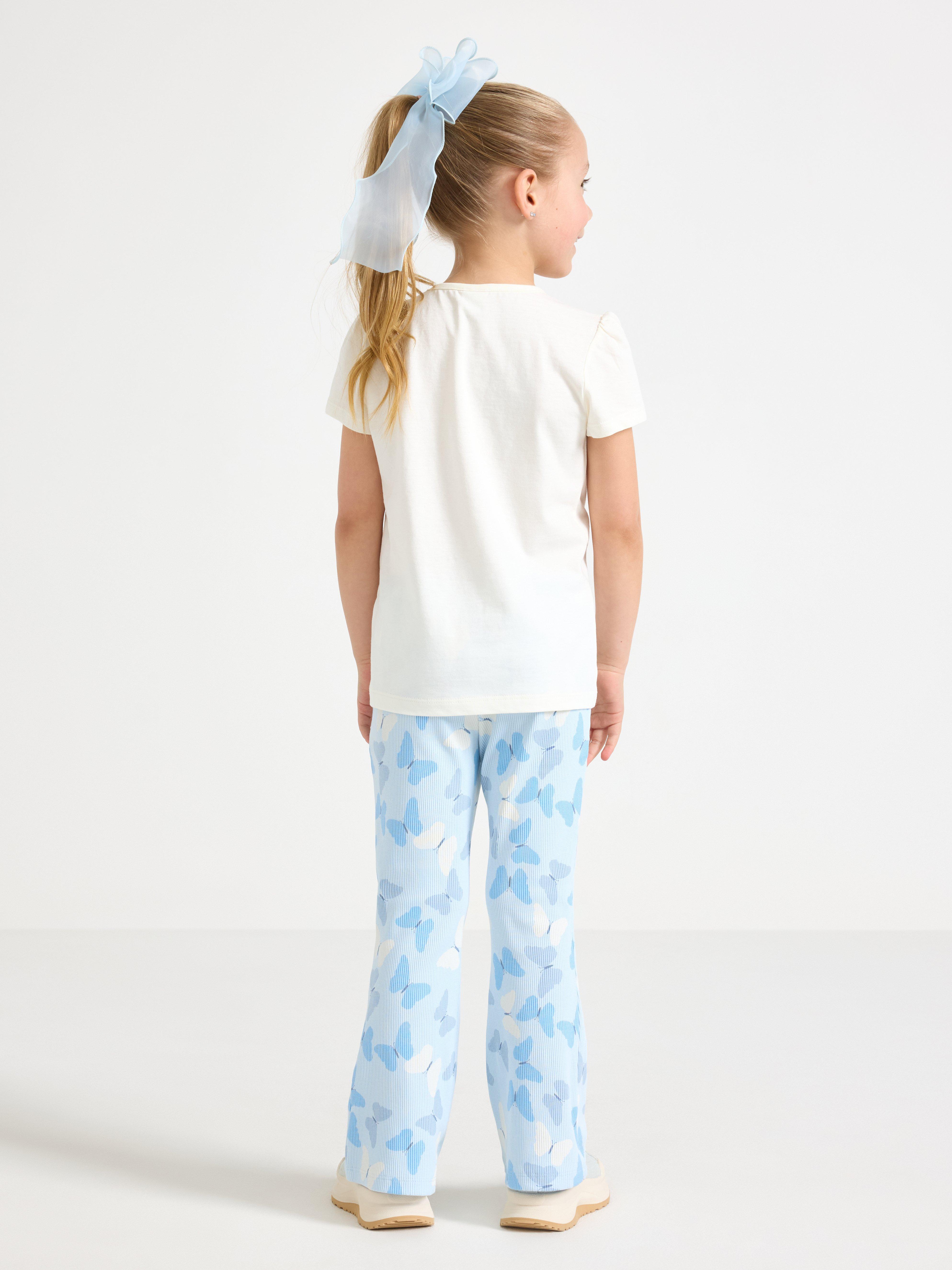 Leggings - Barn - Blå
