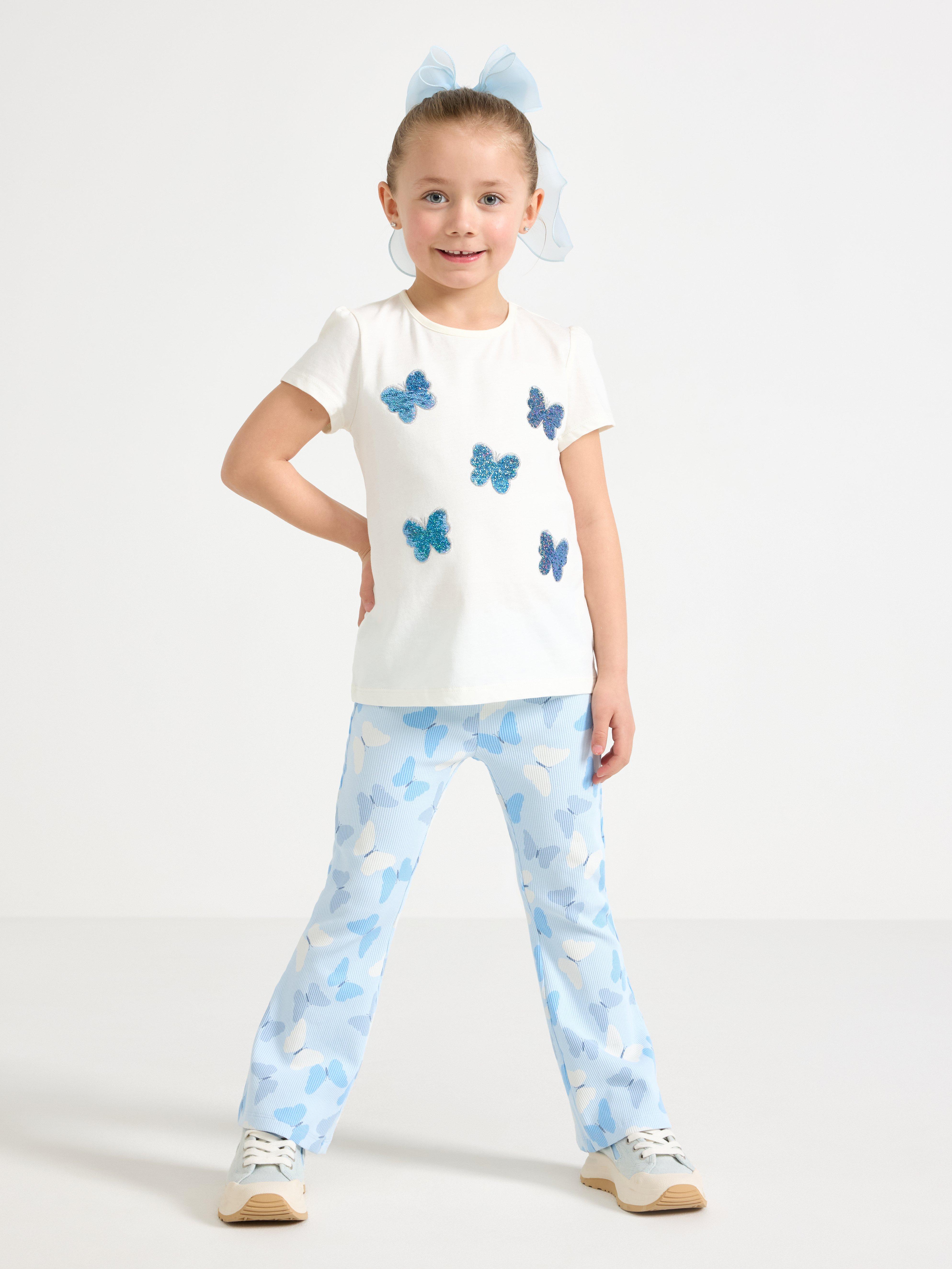 Leggings - Børn - Blå