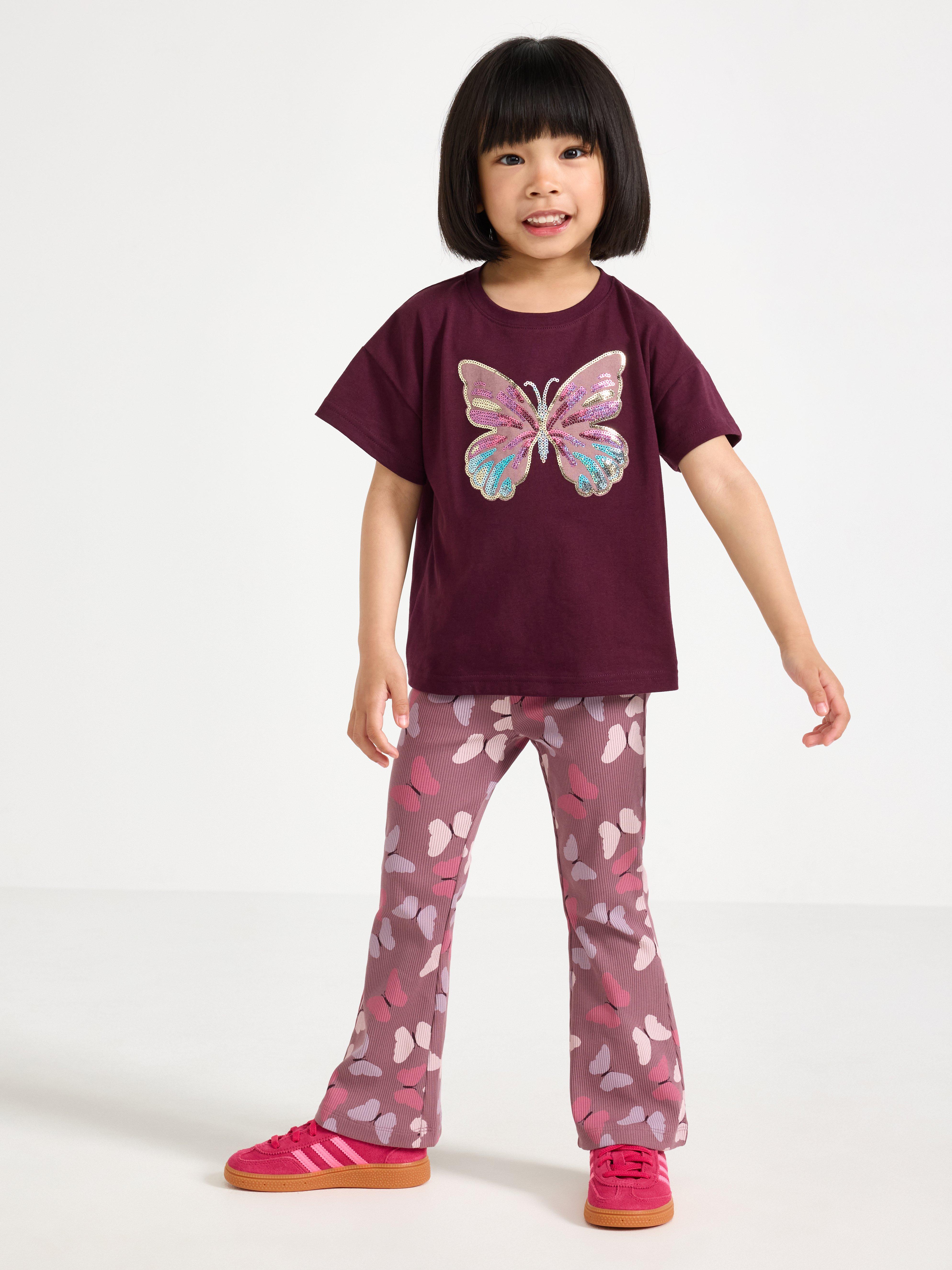 Leggings - Barn - Lila