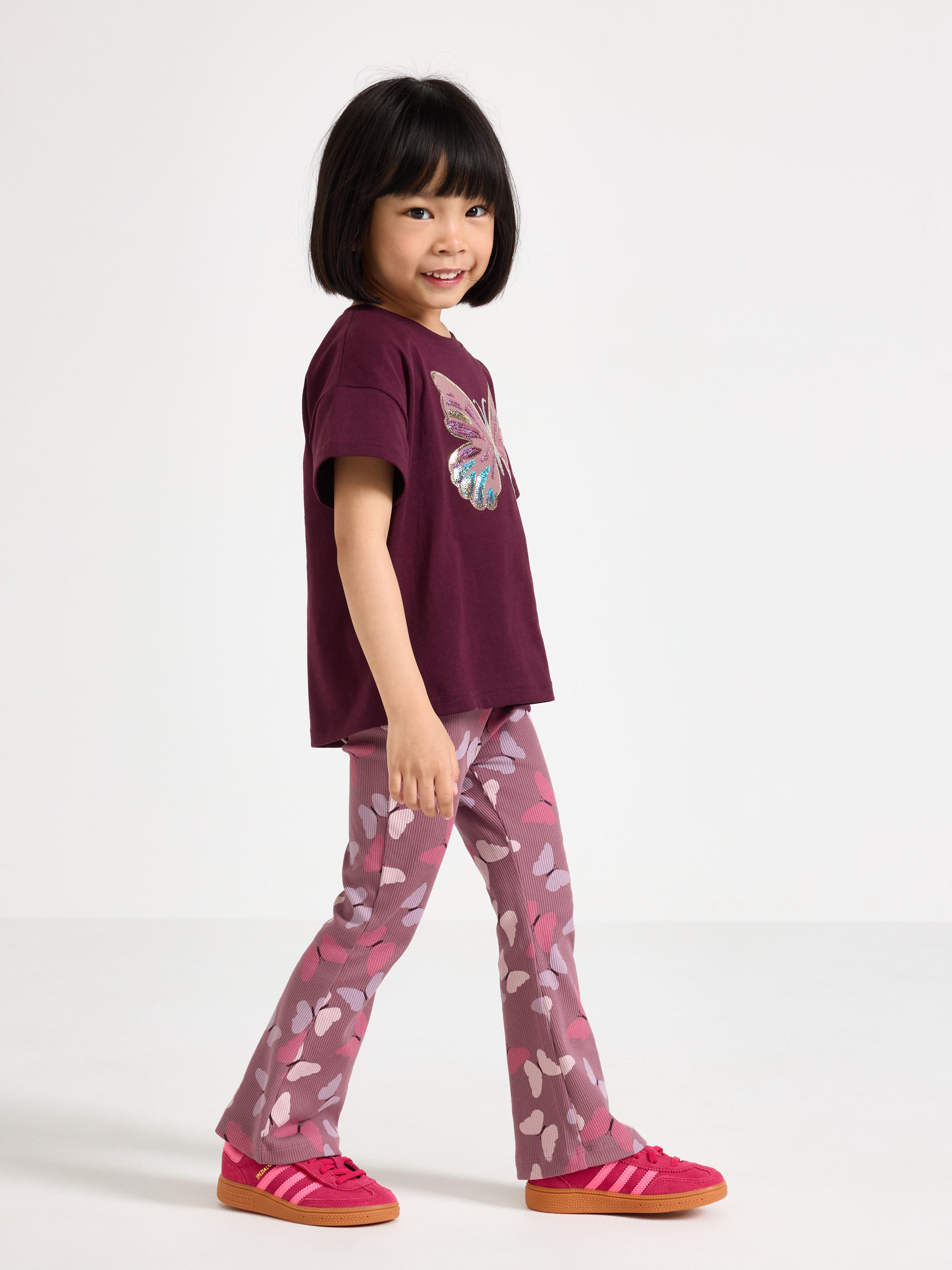 Leggings - Barn - Lila