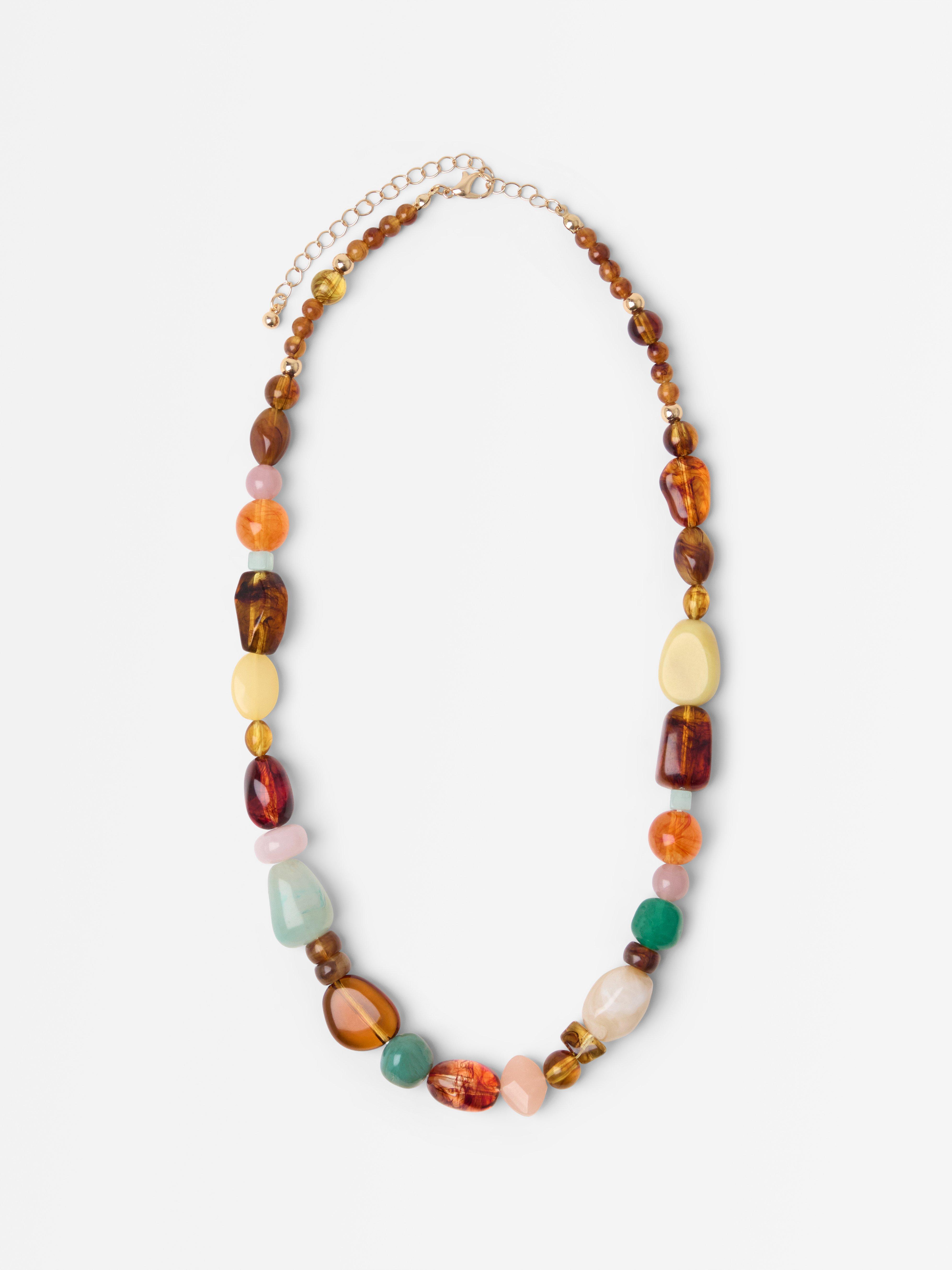 Halsband - Dam - Vit