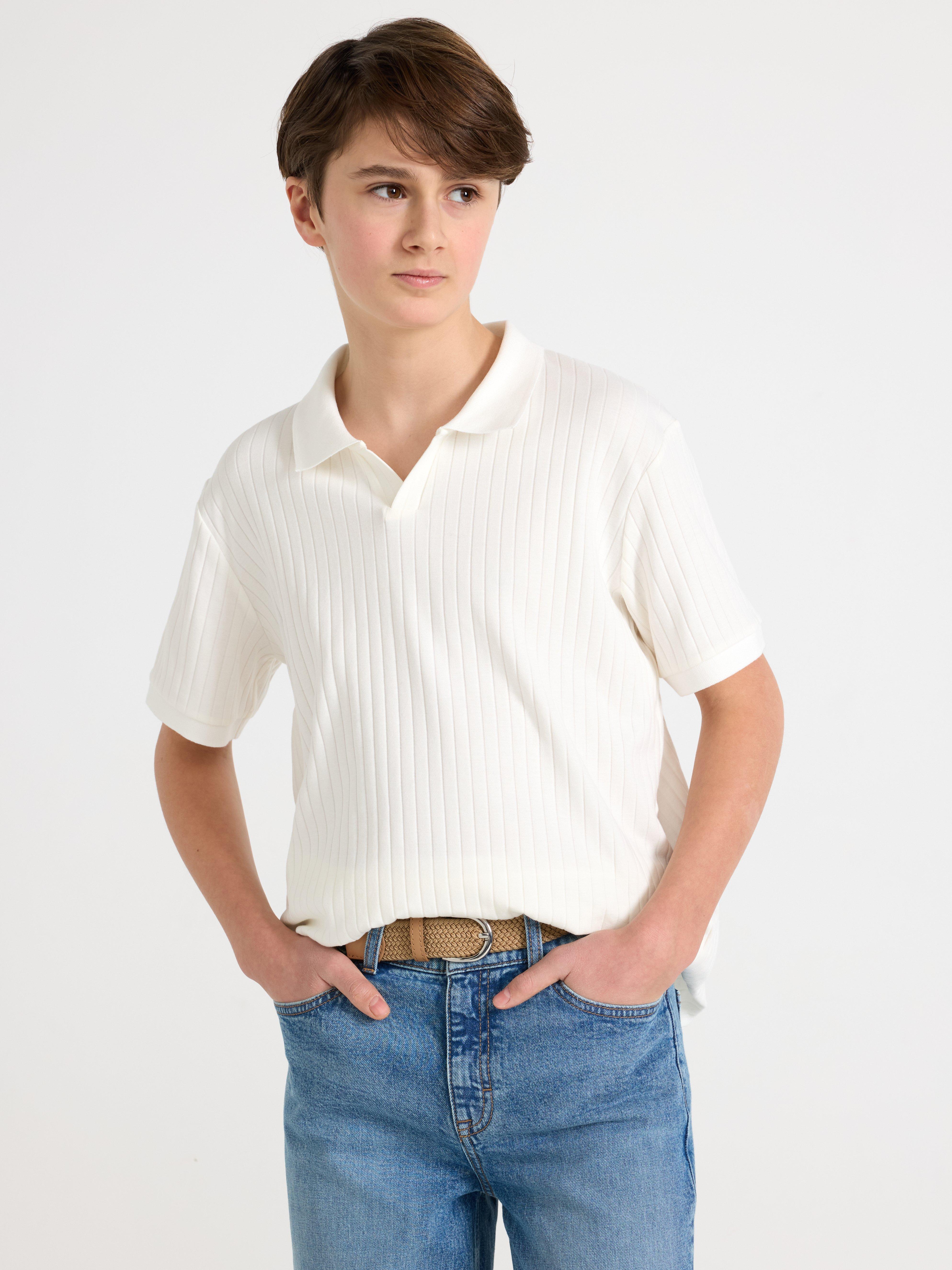 Top - Kids Wear - White