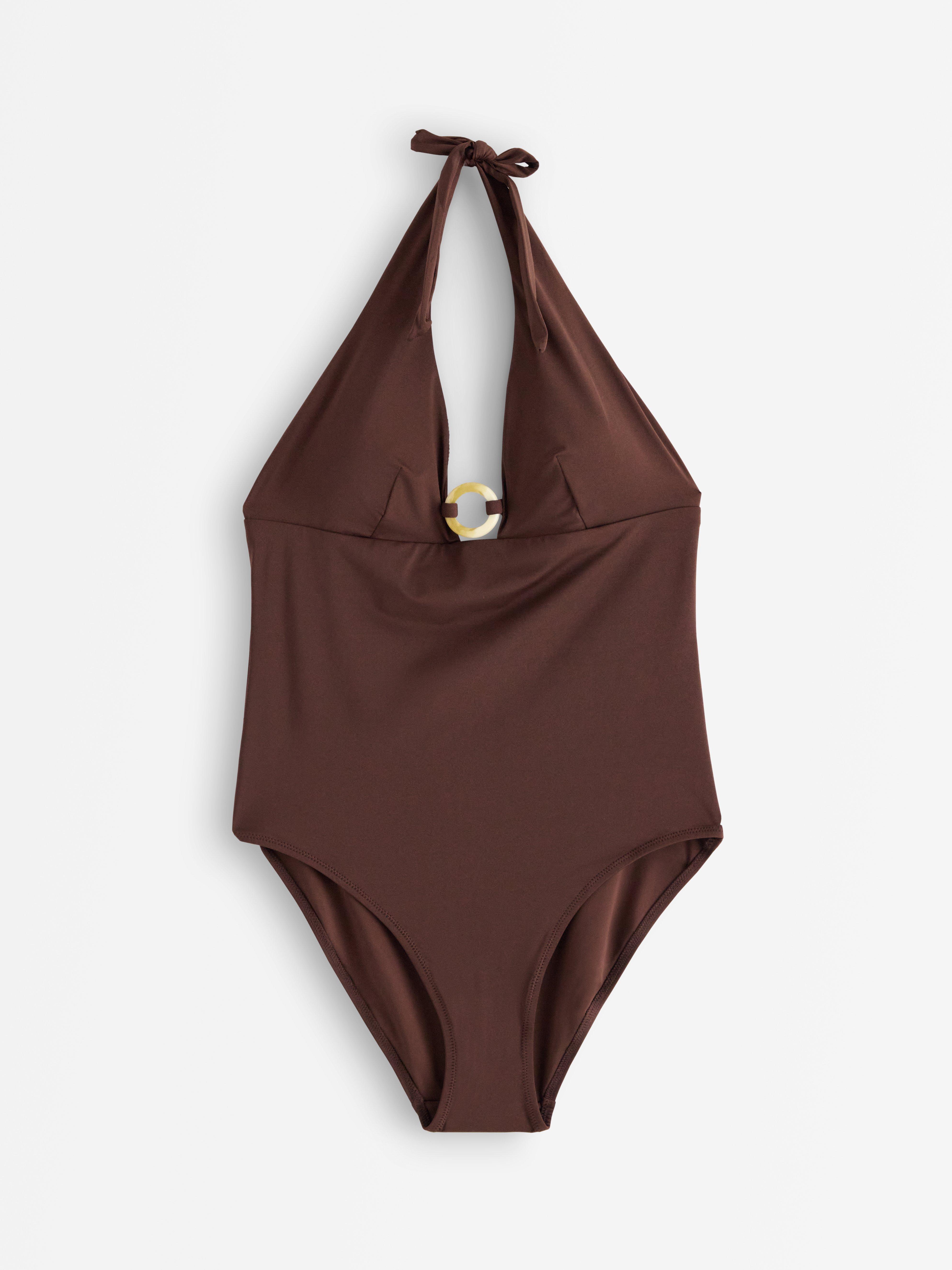 Swim Suit - Lingerie - Brown