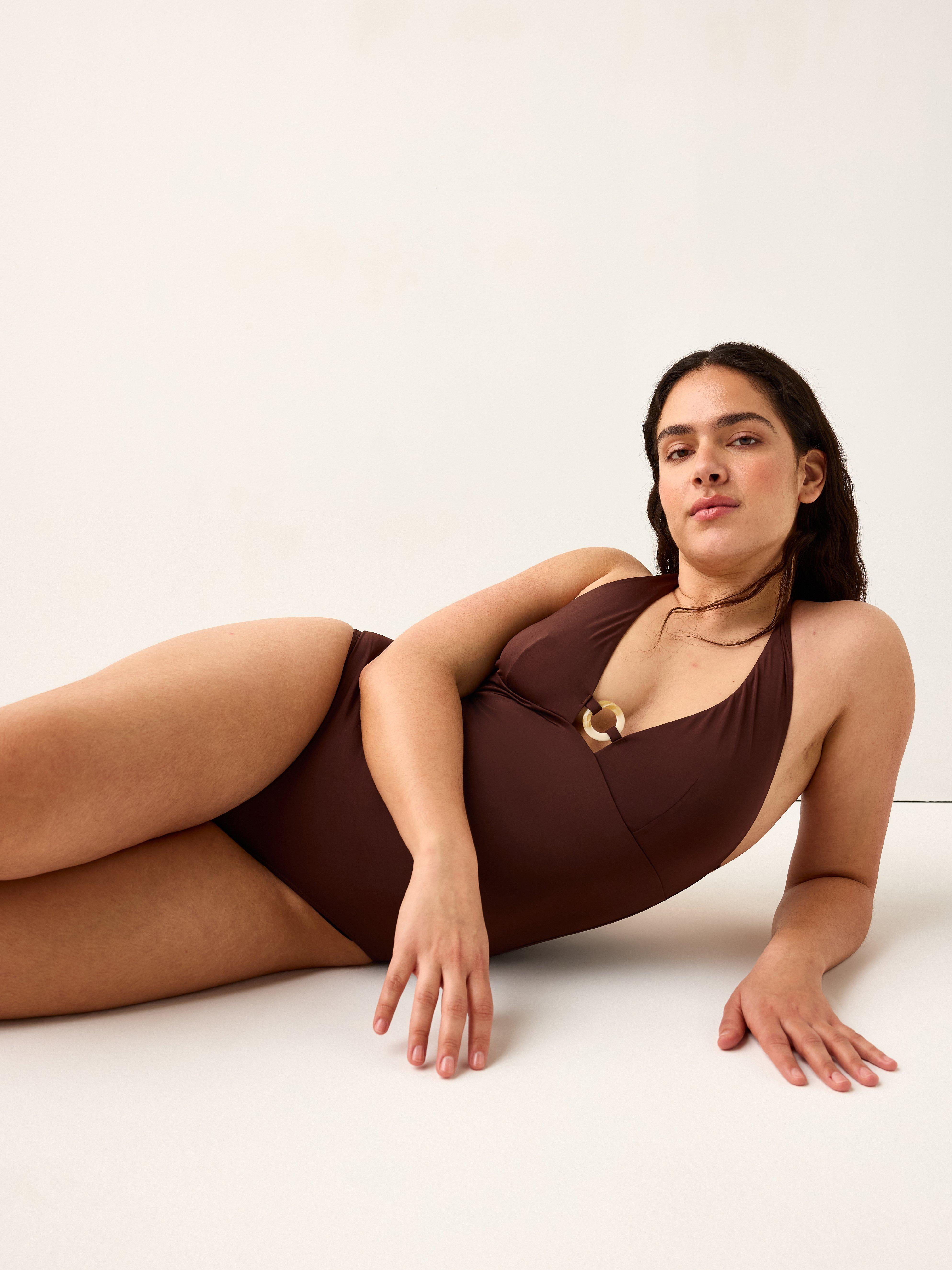 Swim Suit - Lingerie - Brown