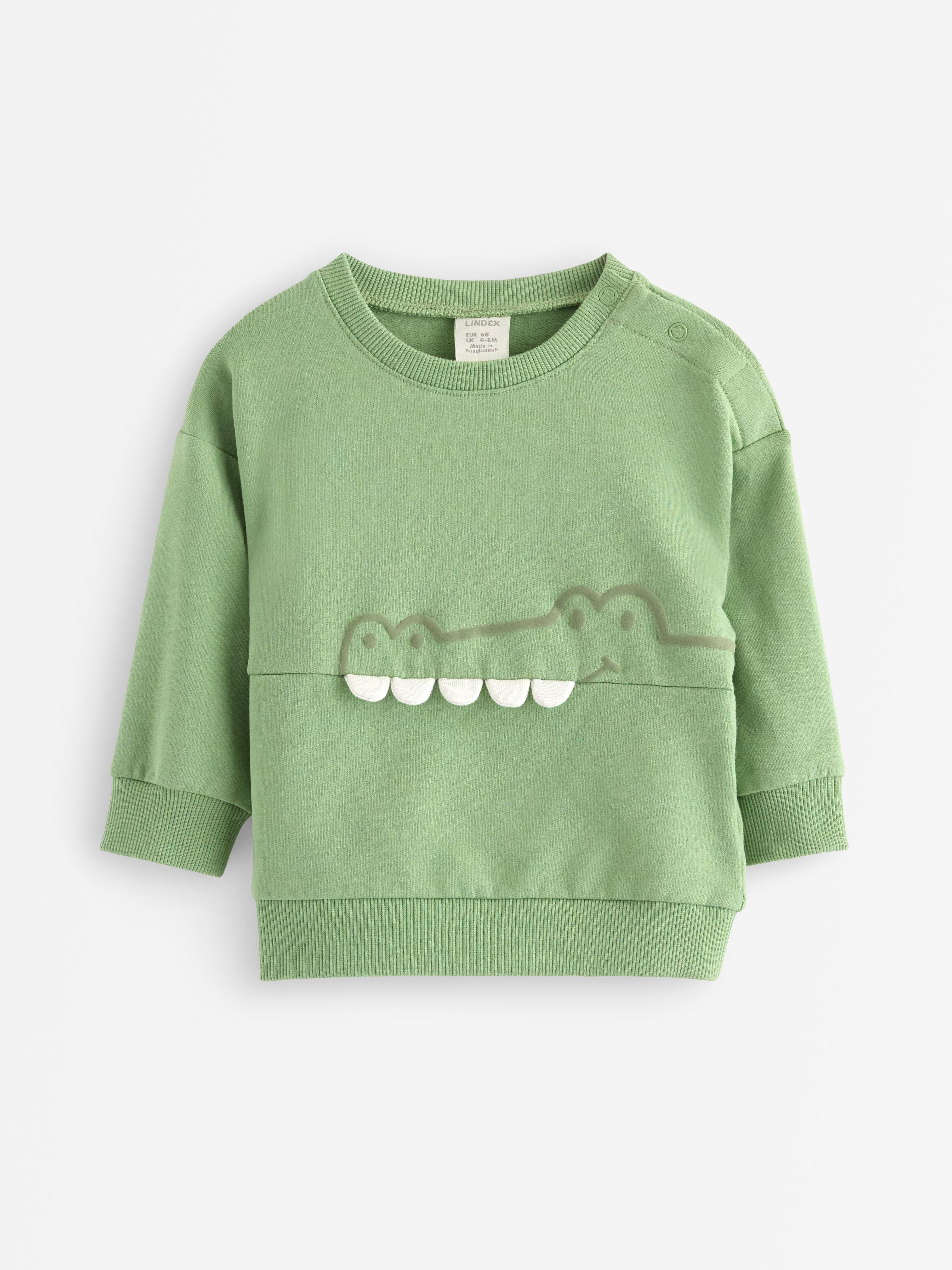 Sweater - Børn - Grøn