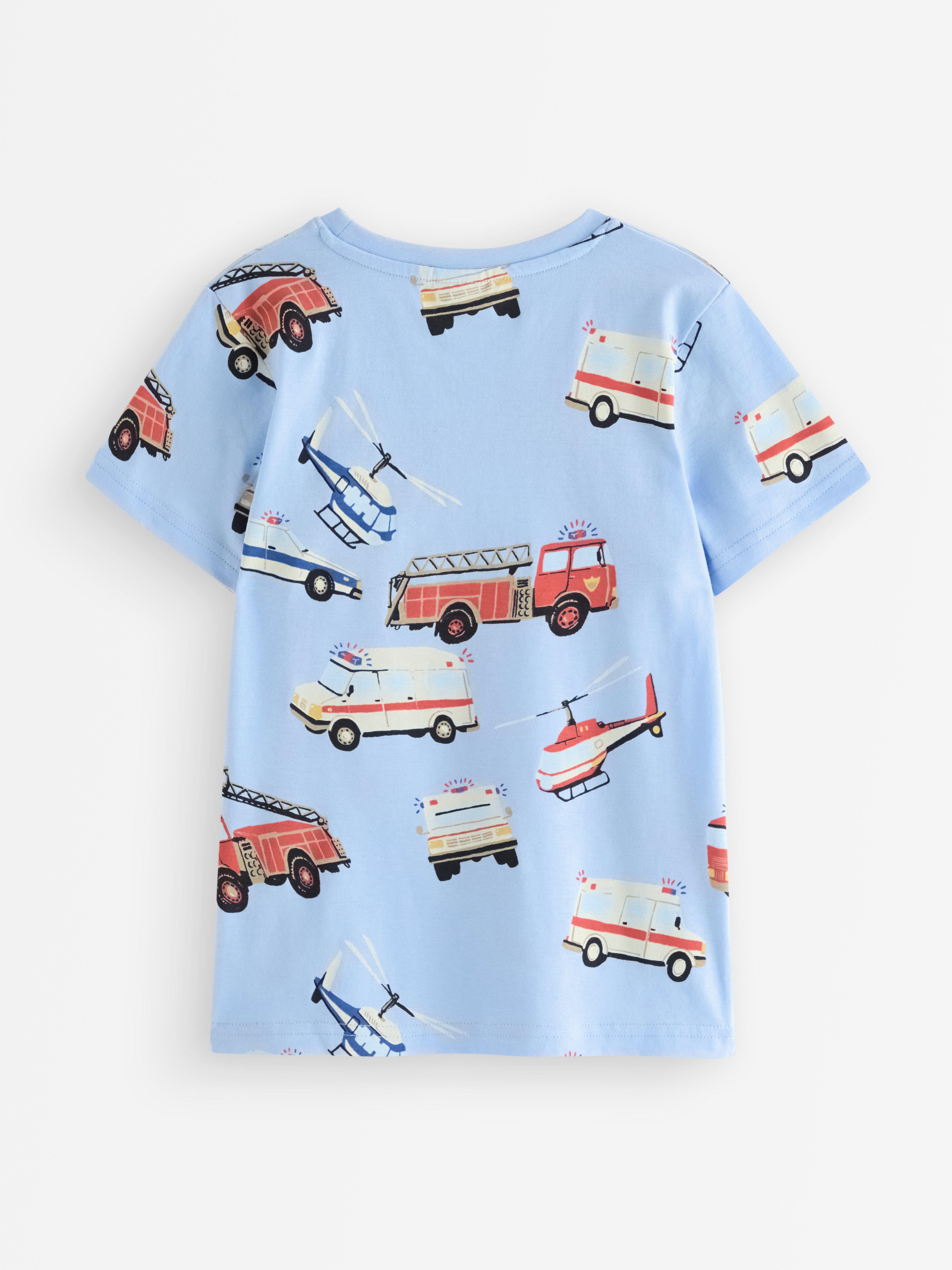 T-shirt - Barn - Blå