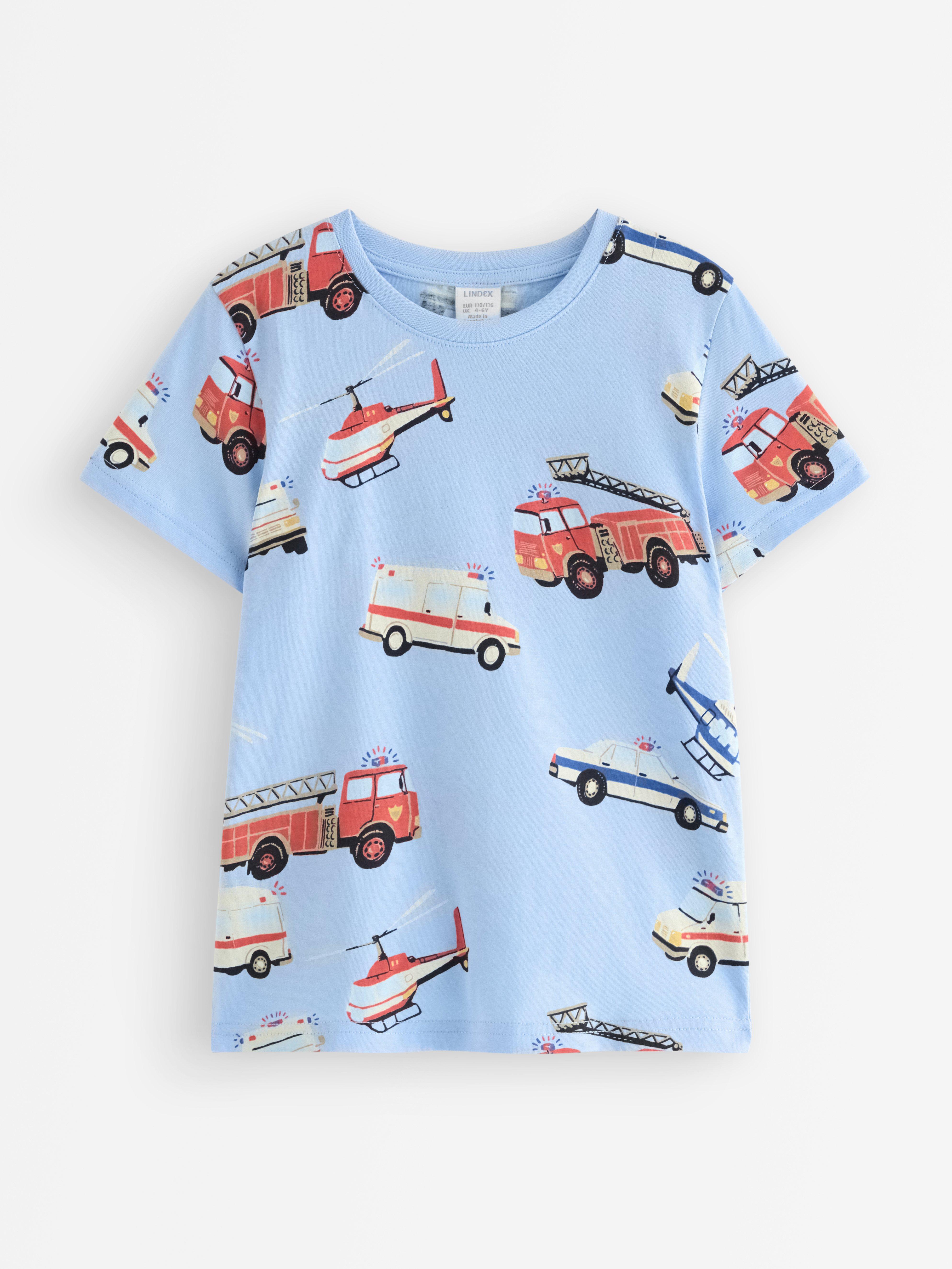 T-shirt - Barn - Blå