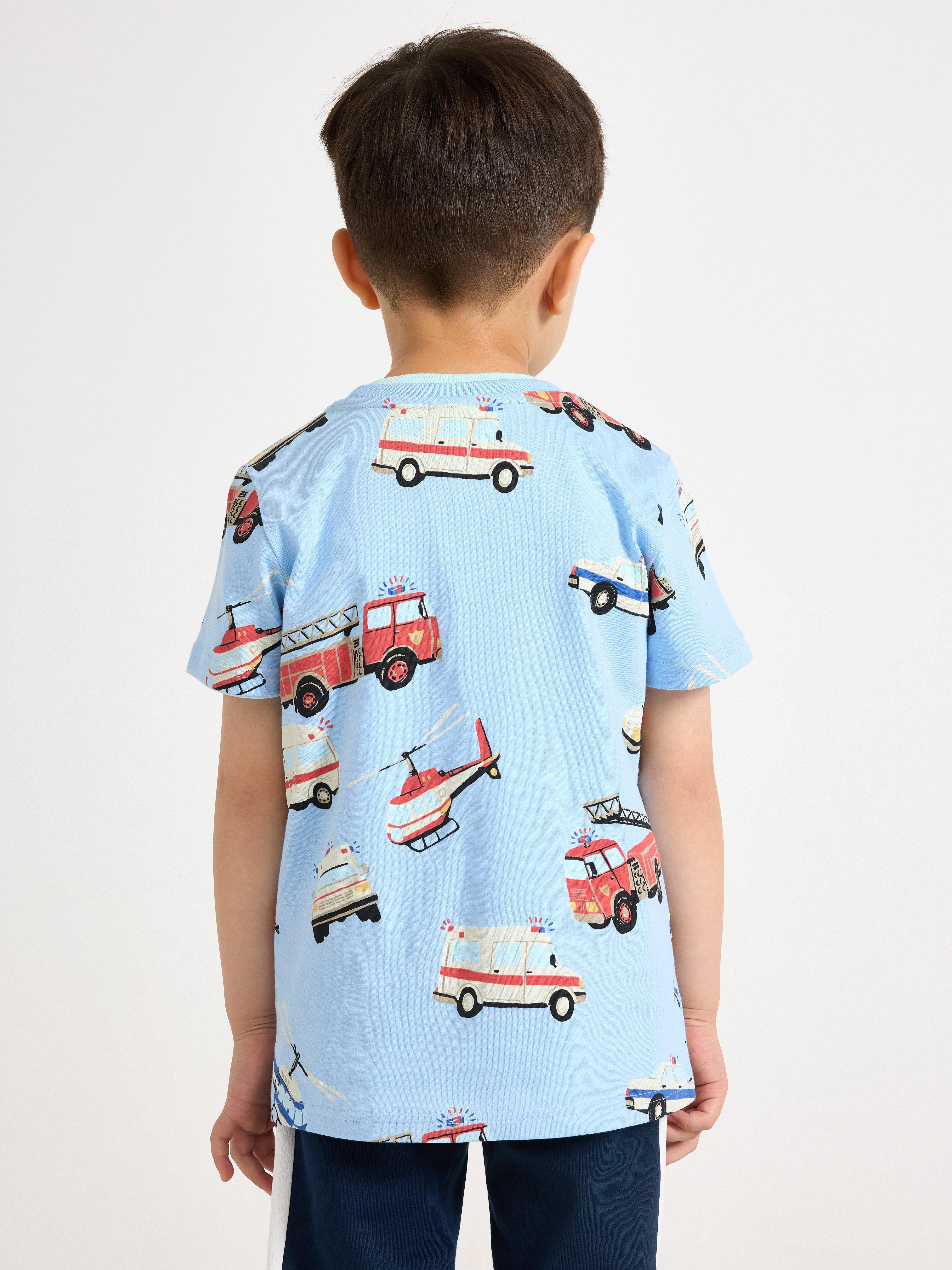 T-shirt - Barn - Blå
