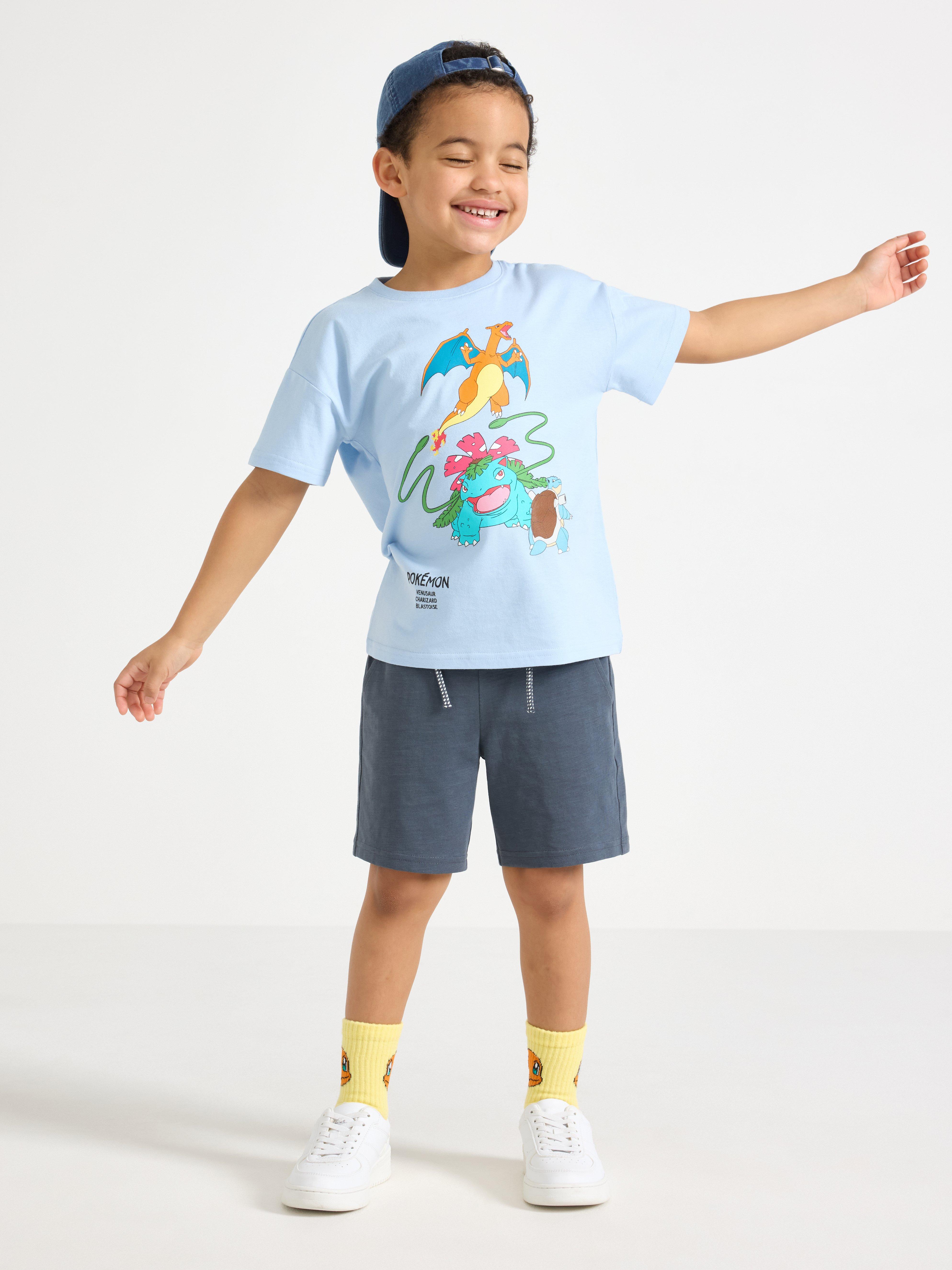 Šortky - Děti - Šedá