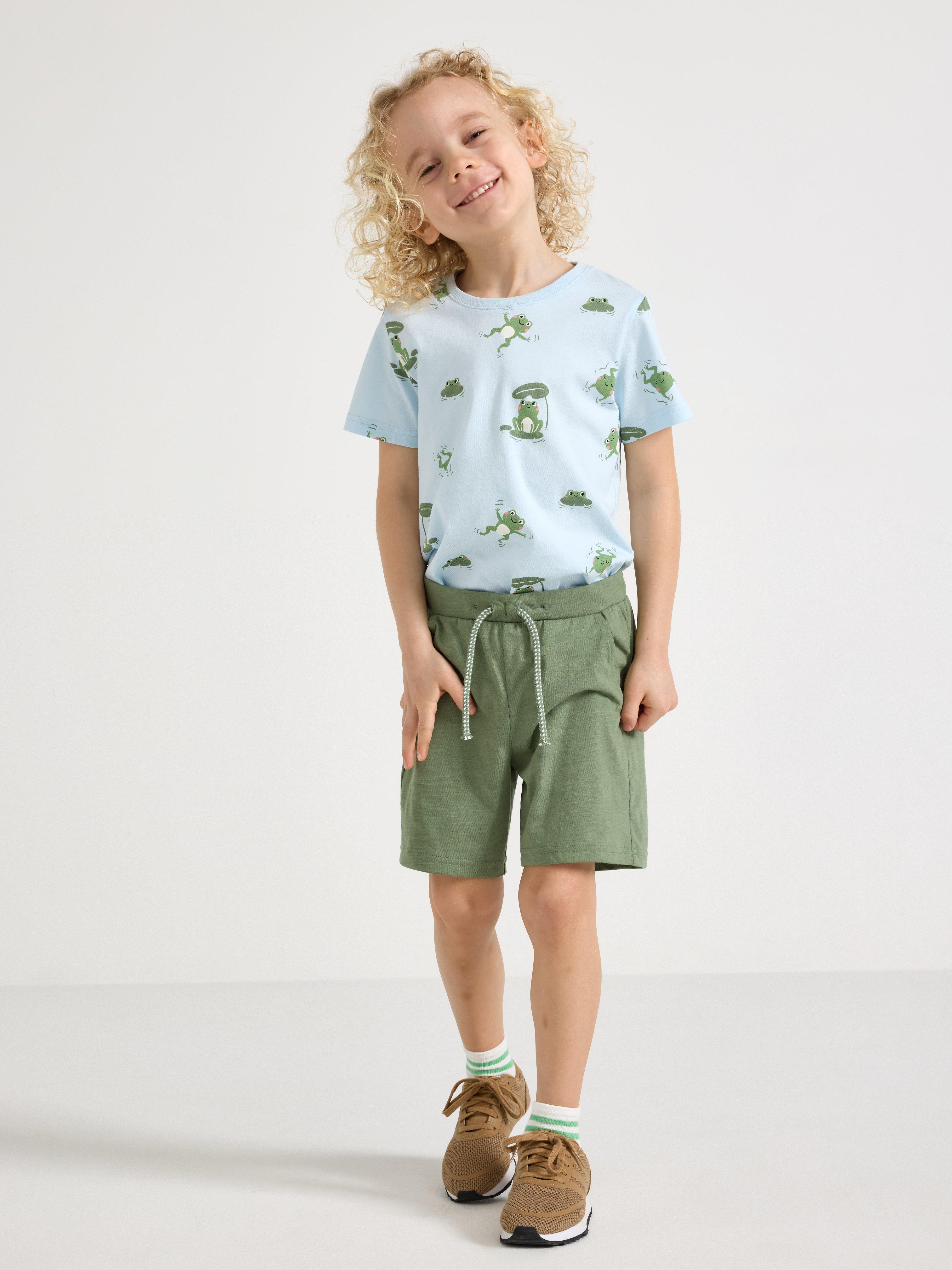 Šortky - Děti - Khaki