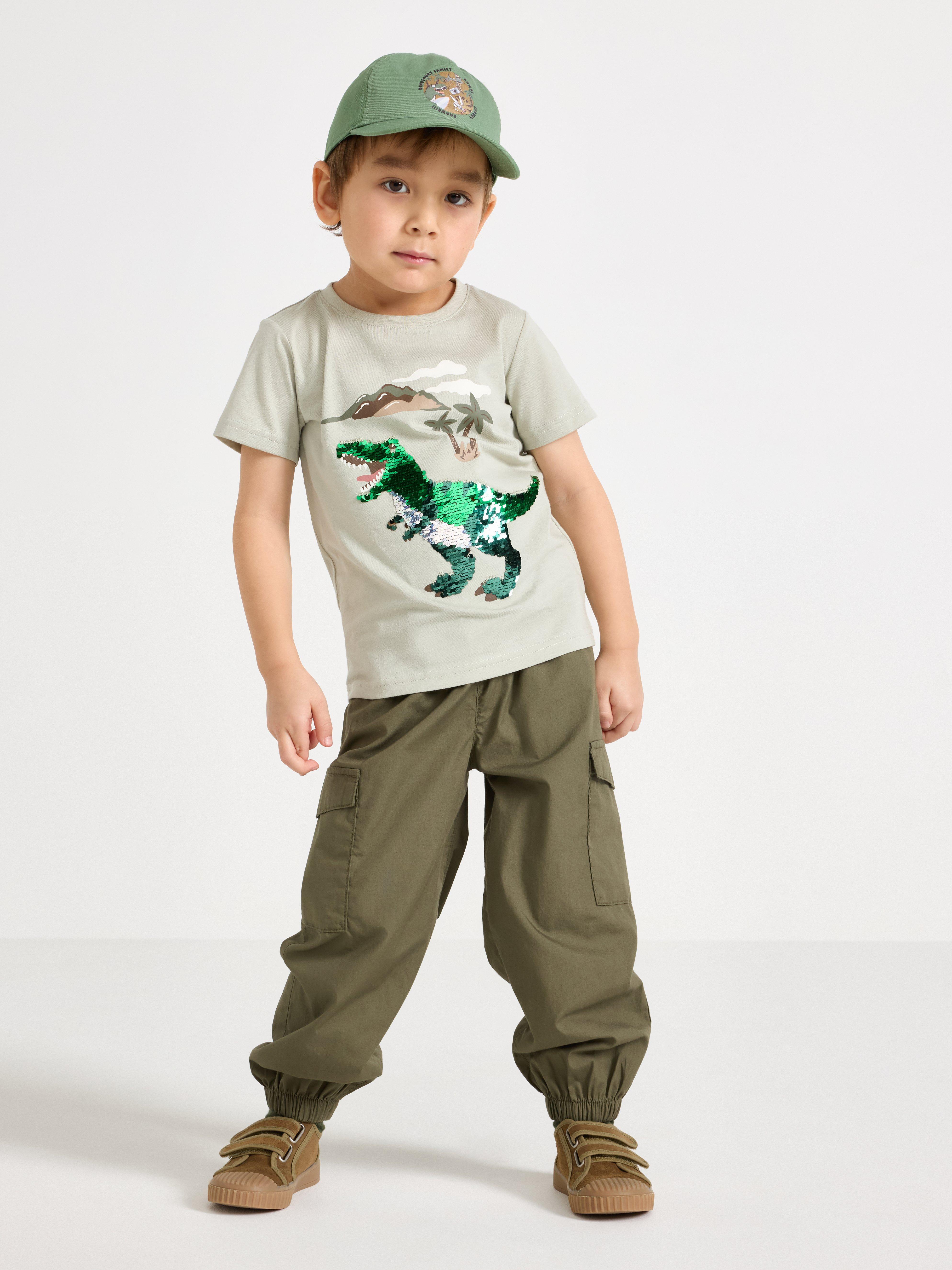 Cargo-bukser - Børn - Grøn