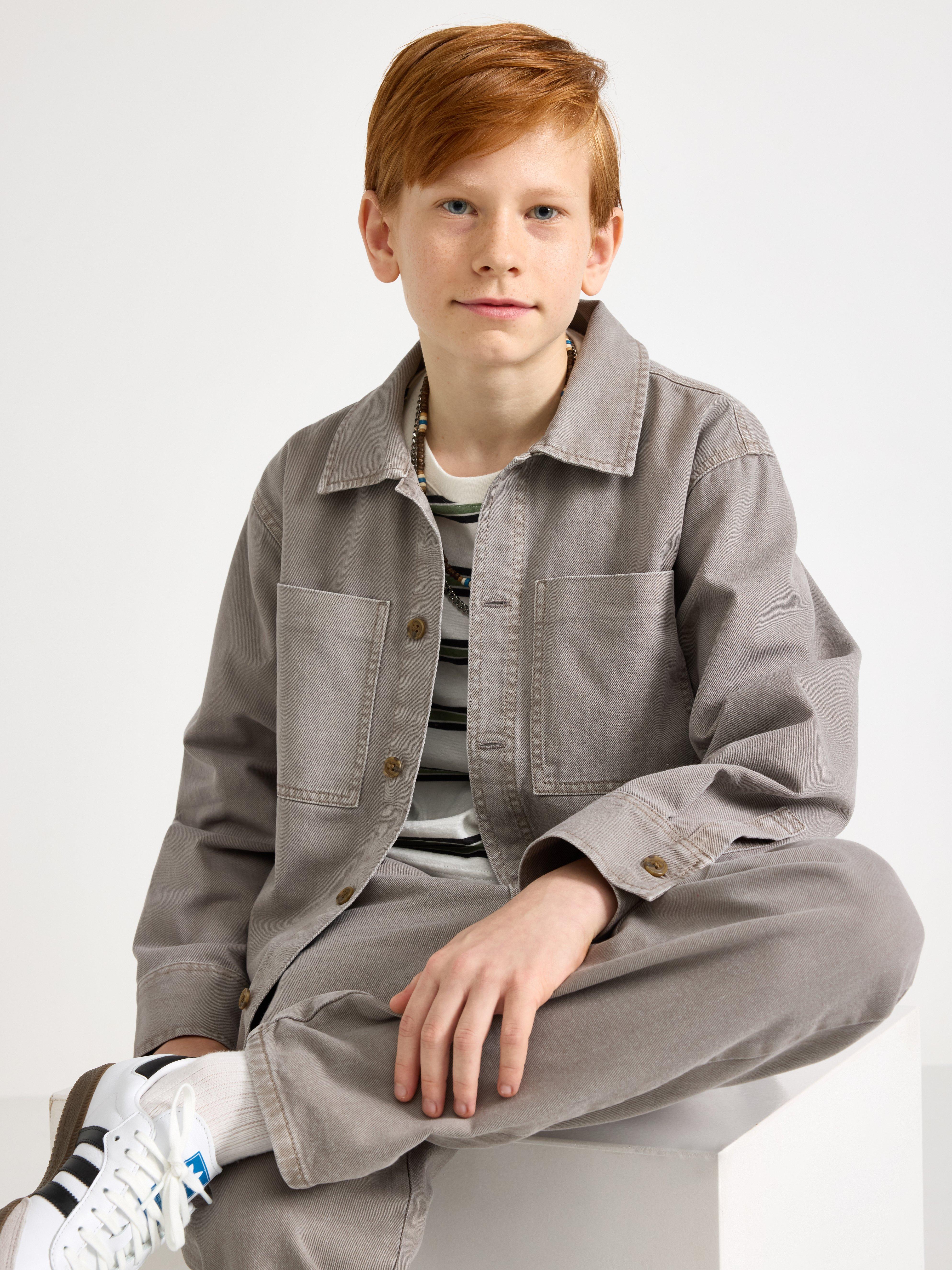 Overshirt - Kids Wear - Grey