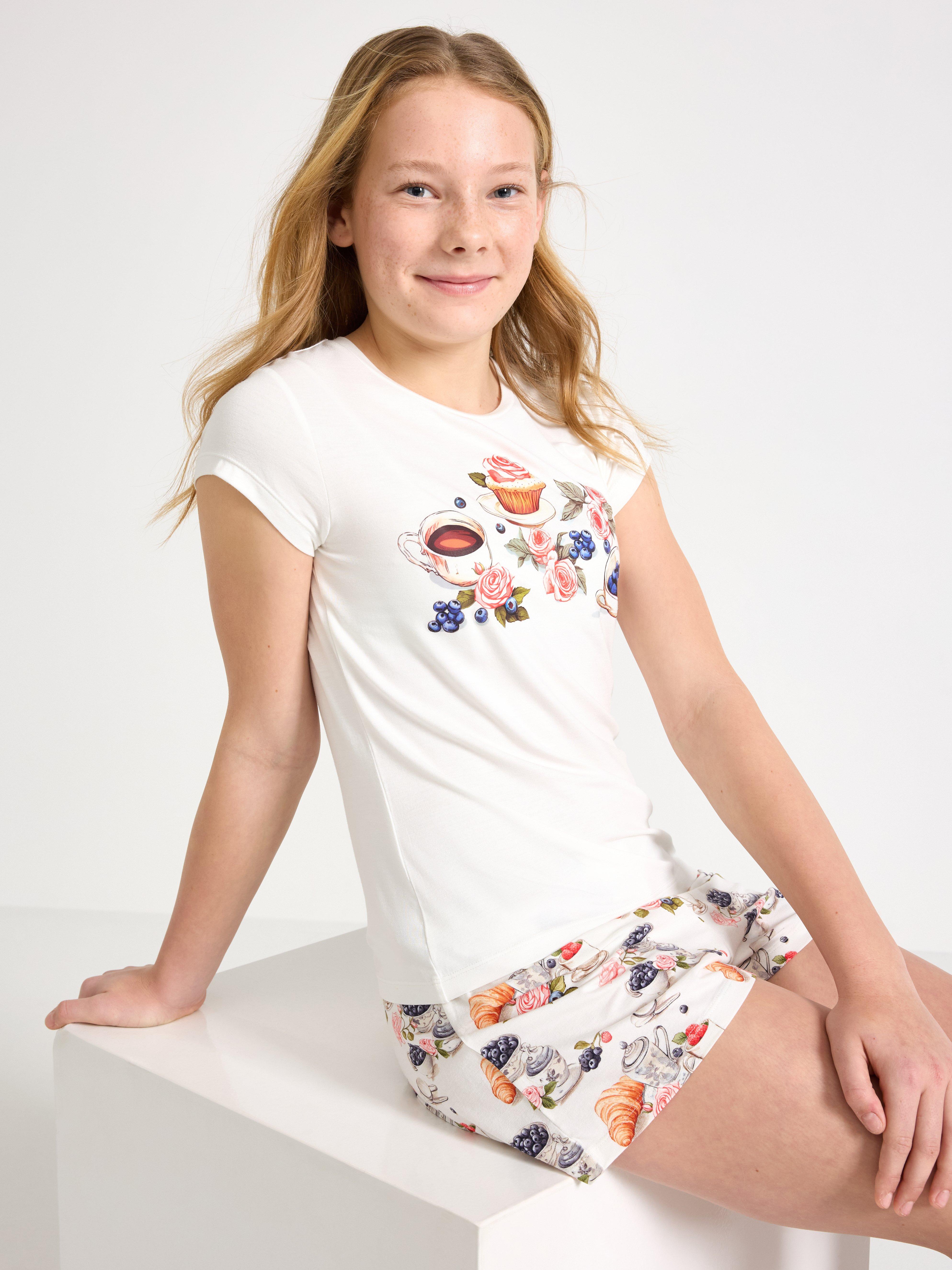 Pyjama Set - Kids Wear - White