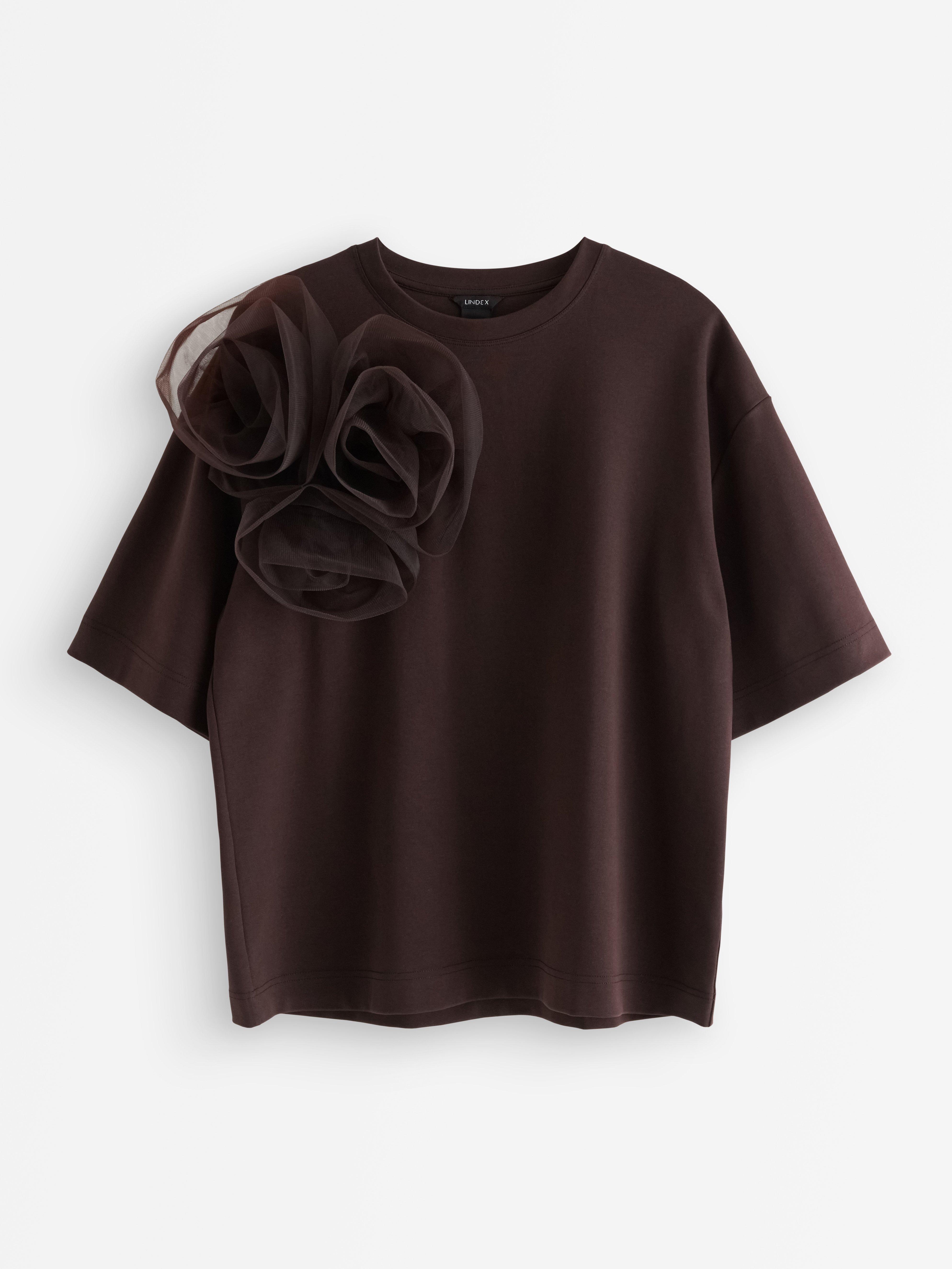 T-shirt - Womens Wear - Brown