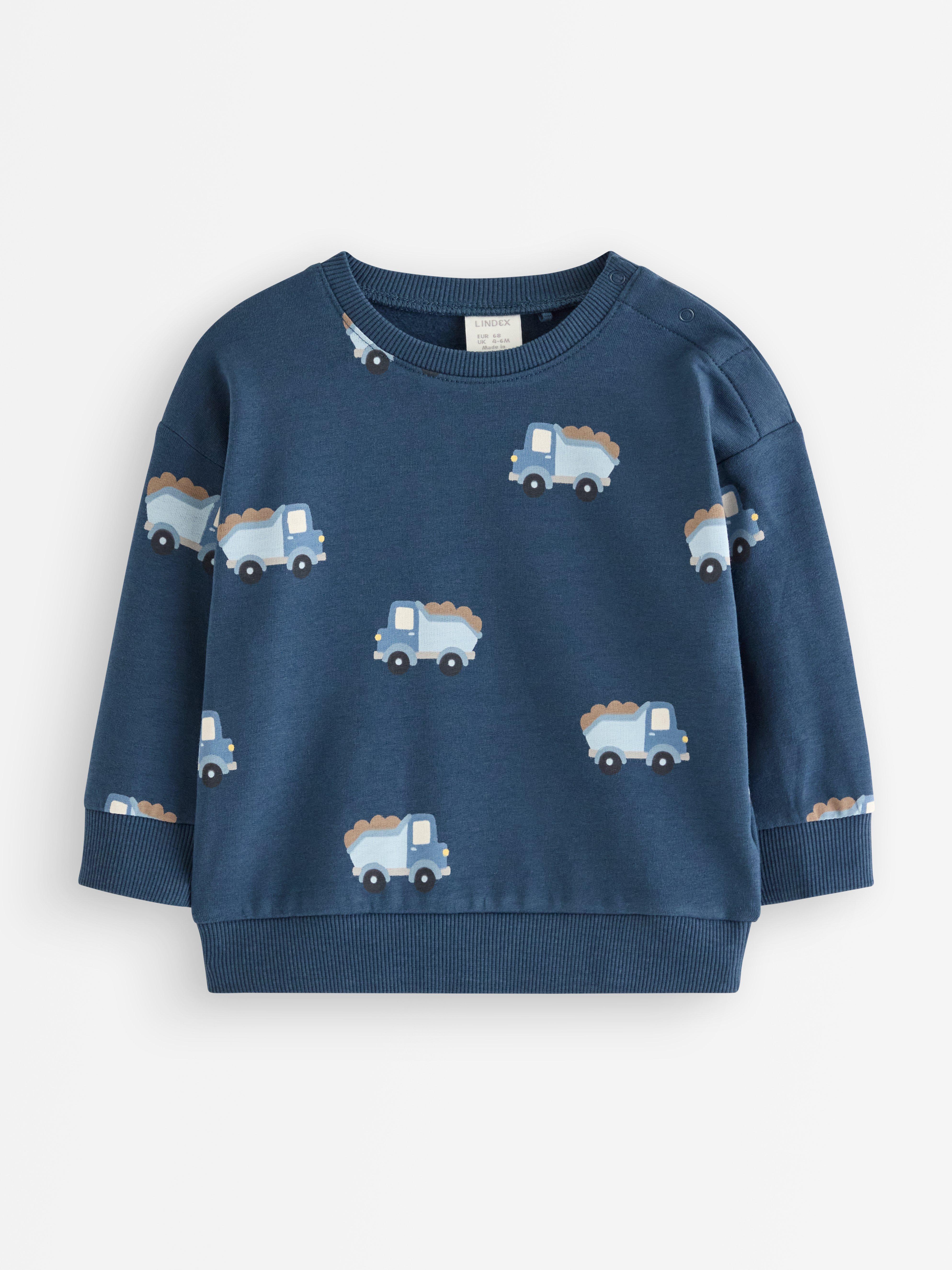 Sweater - Børn - Blå