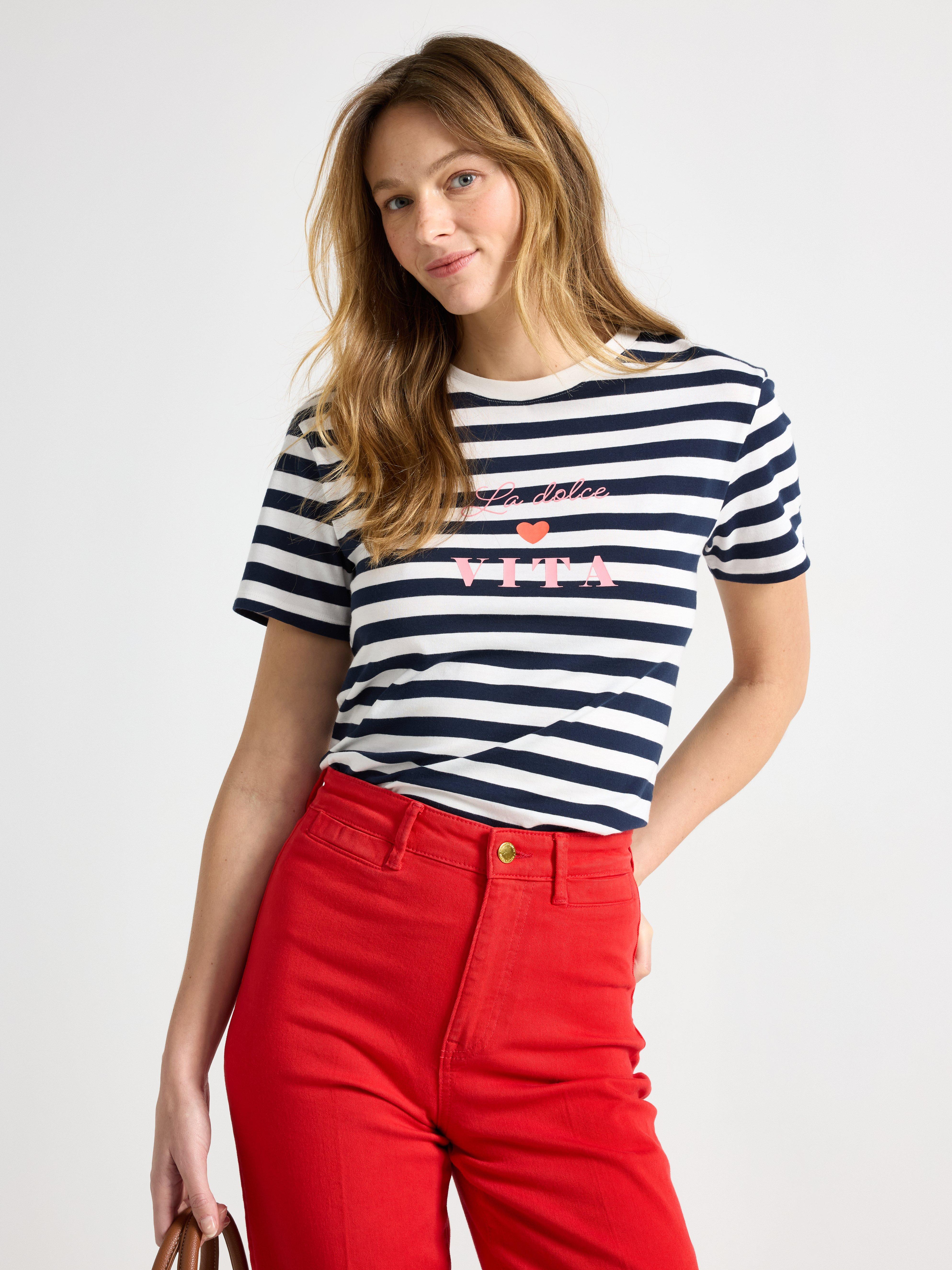 T-shirt - Womens Wear - Blue