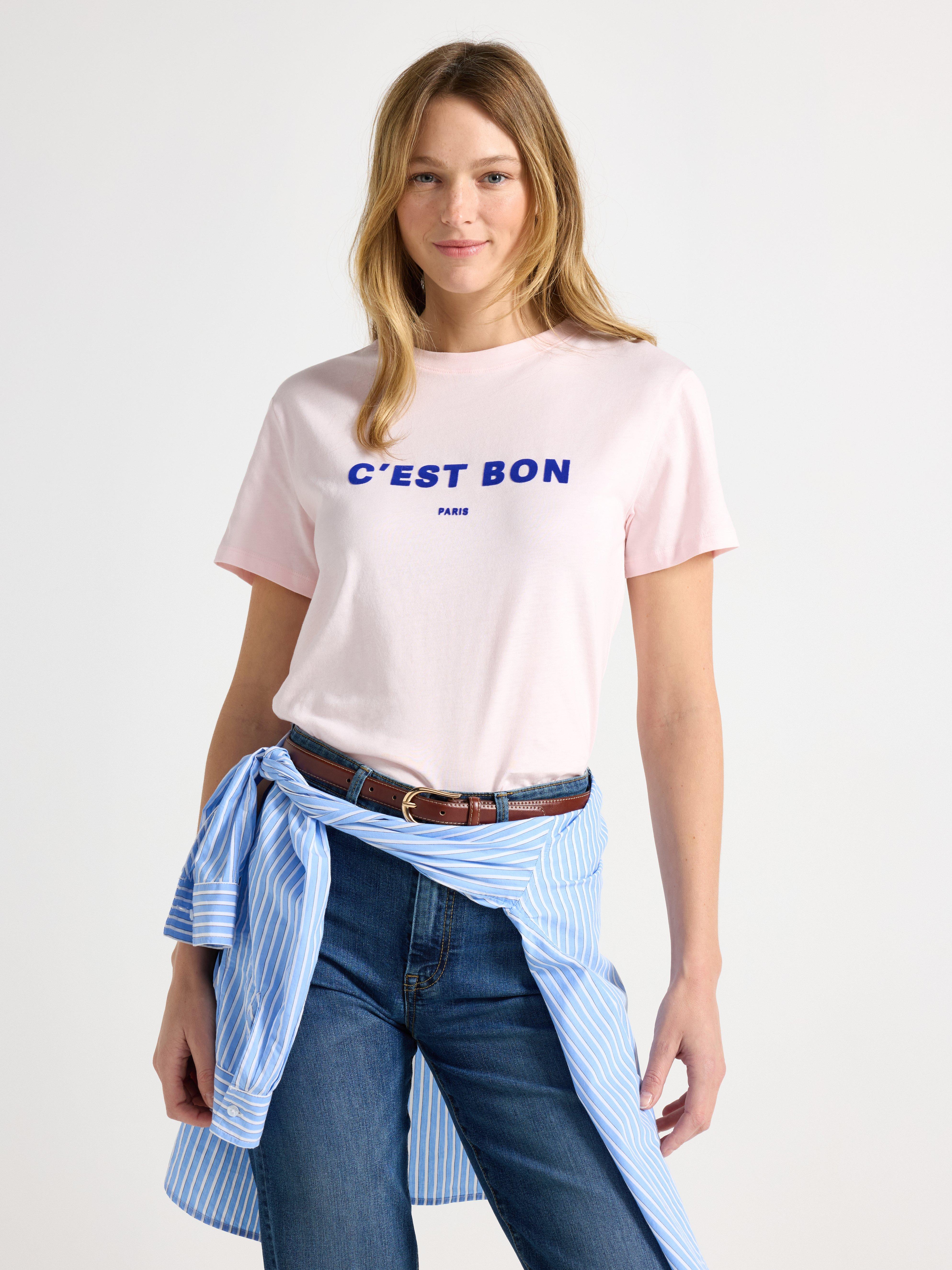 T-shirt - Dame - Lyserød