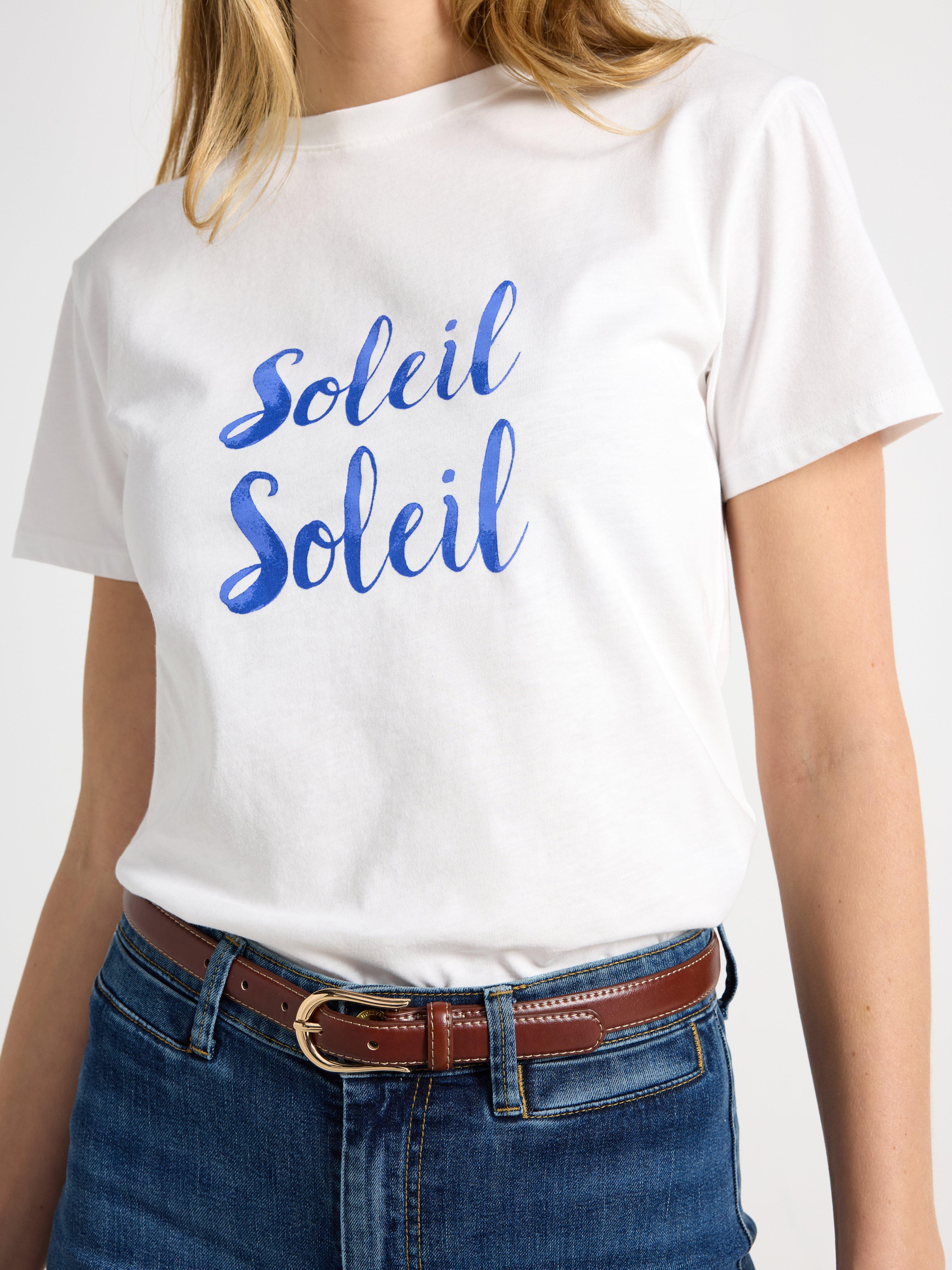 T-shirt - Dam - Vit