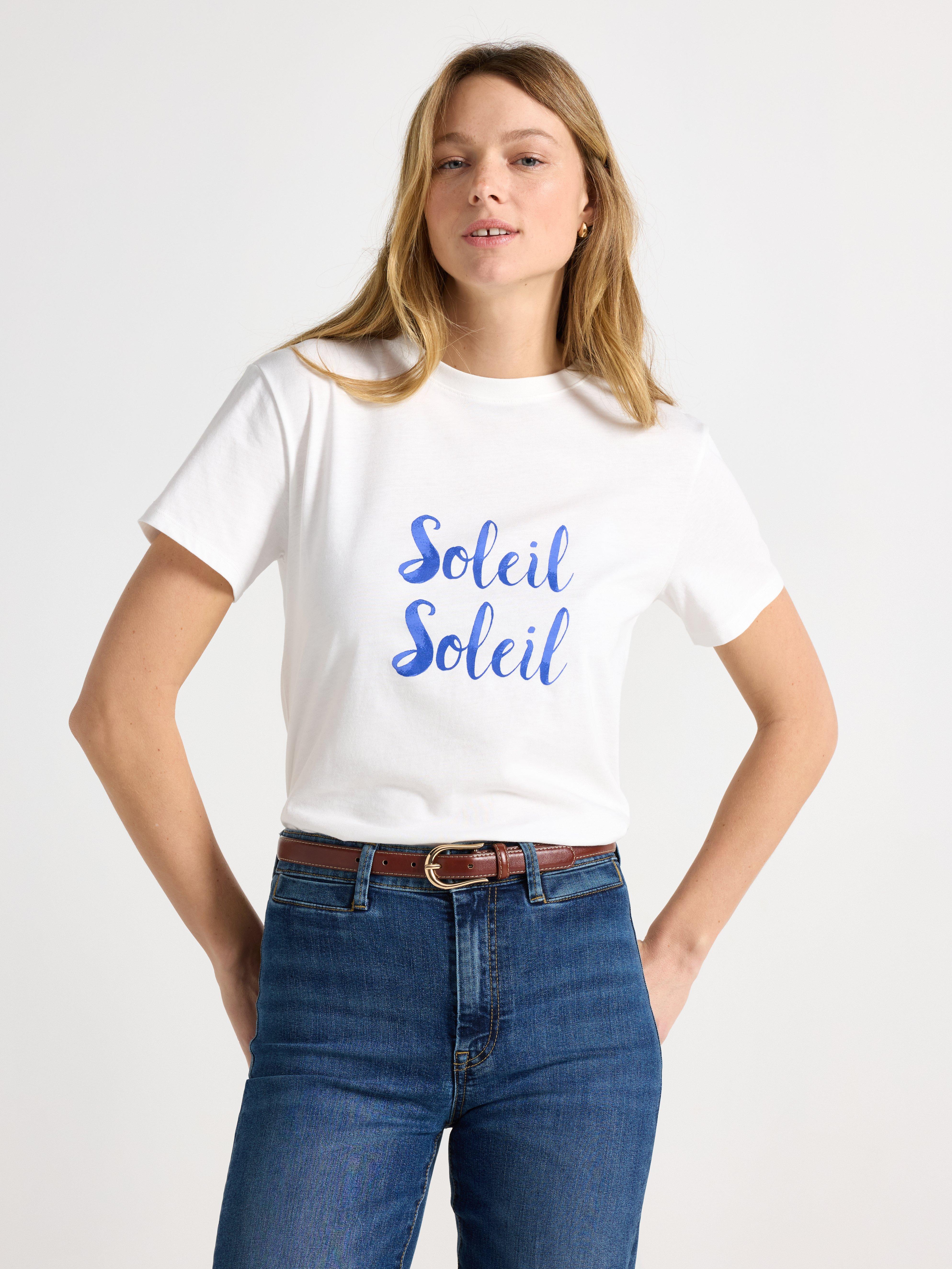 T-shirt - Dame - Hvid