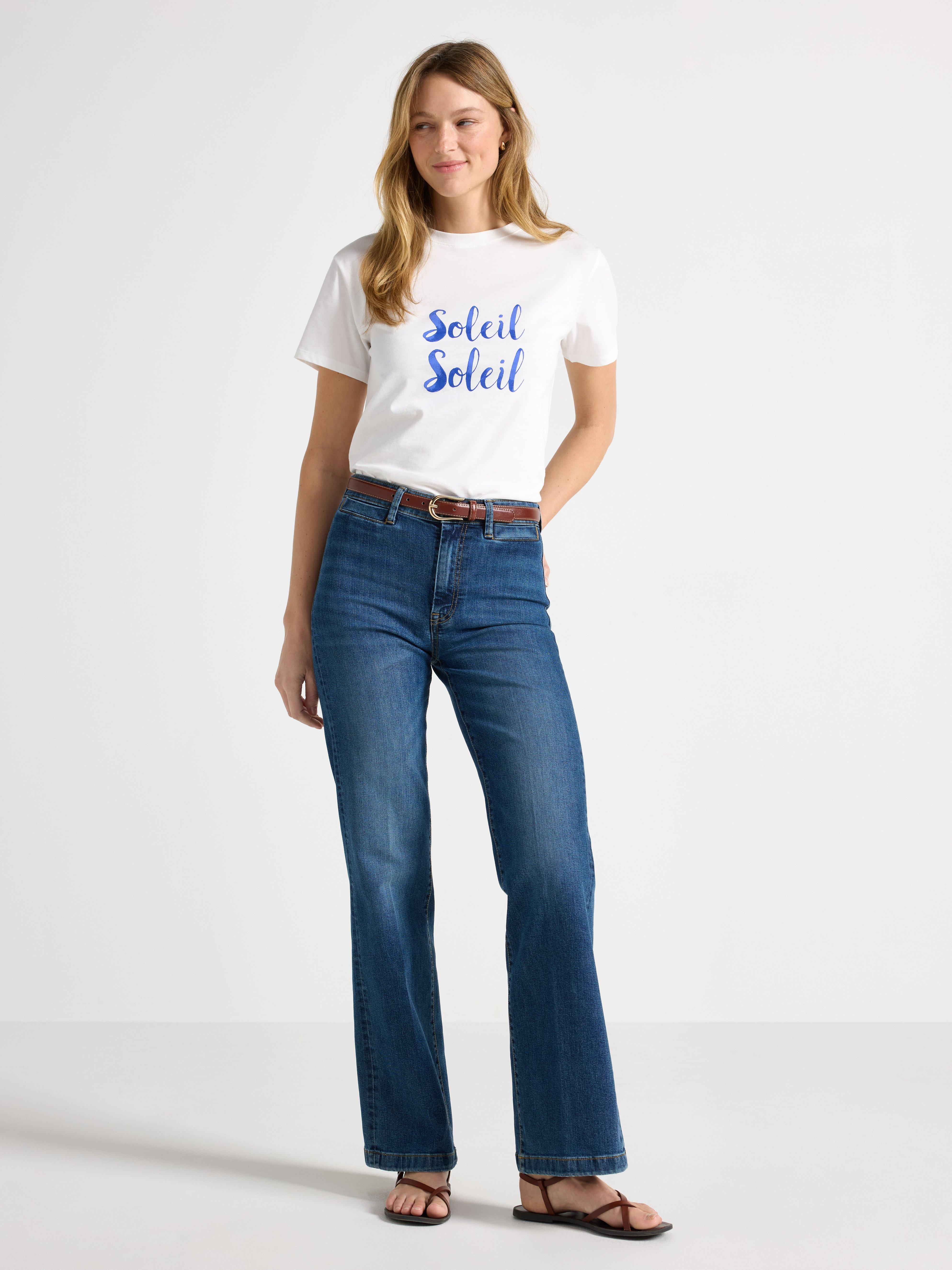 T-shirt - Dam - Vit