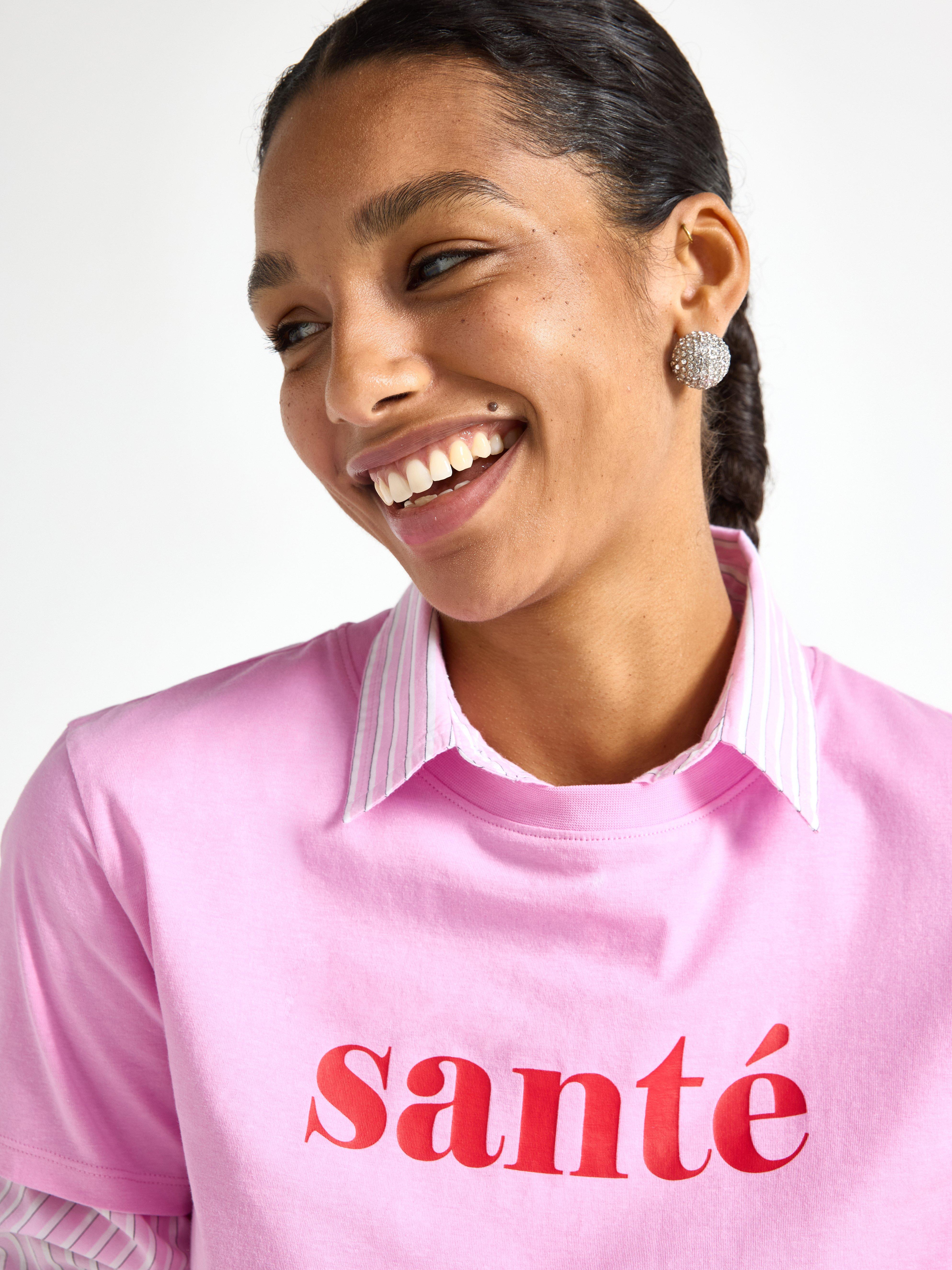 T-shirt - Dam - Lila