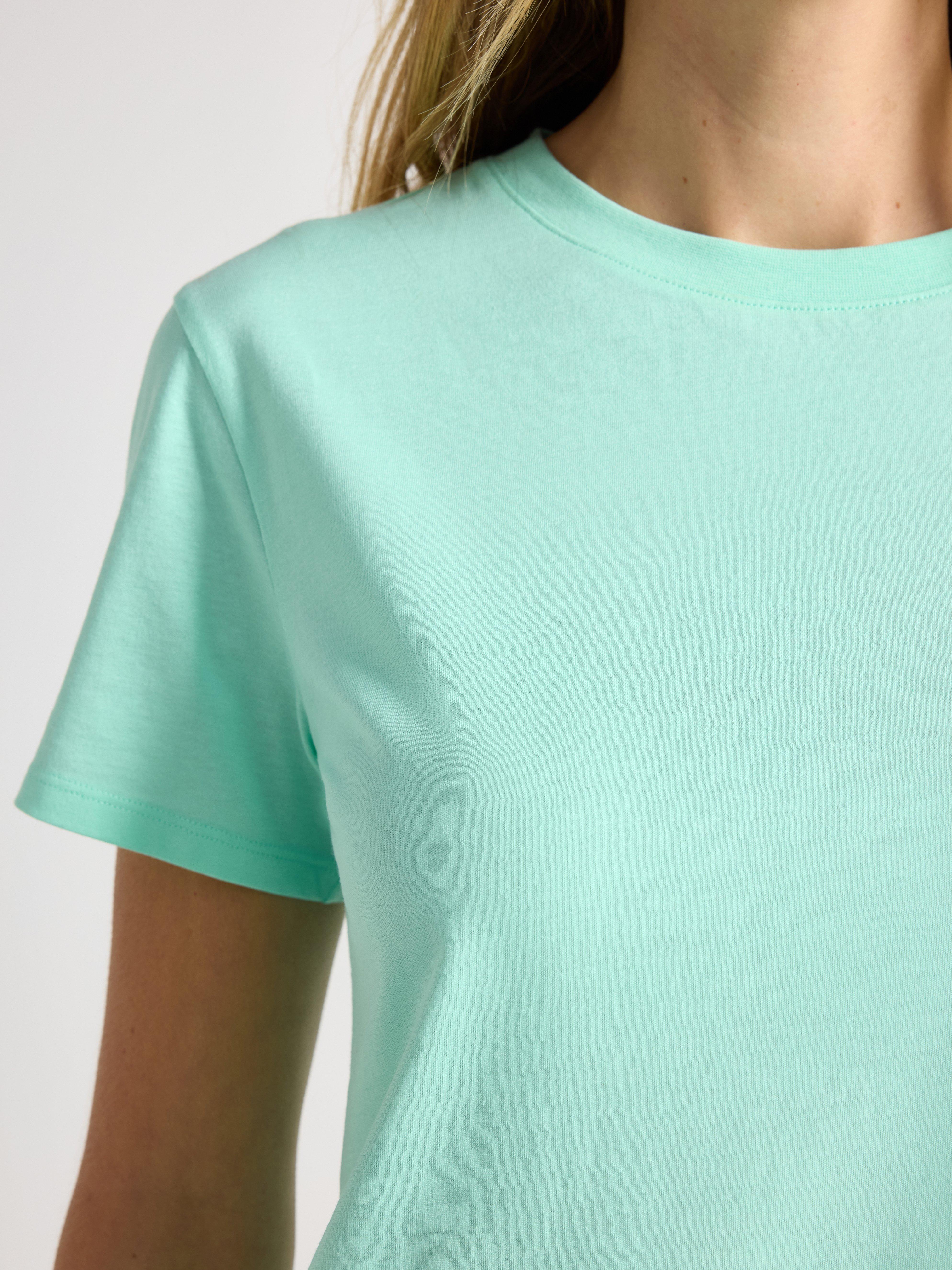 T-shirt - Womens Wear - Turquoise