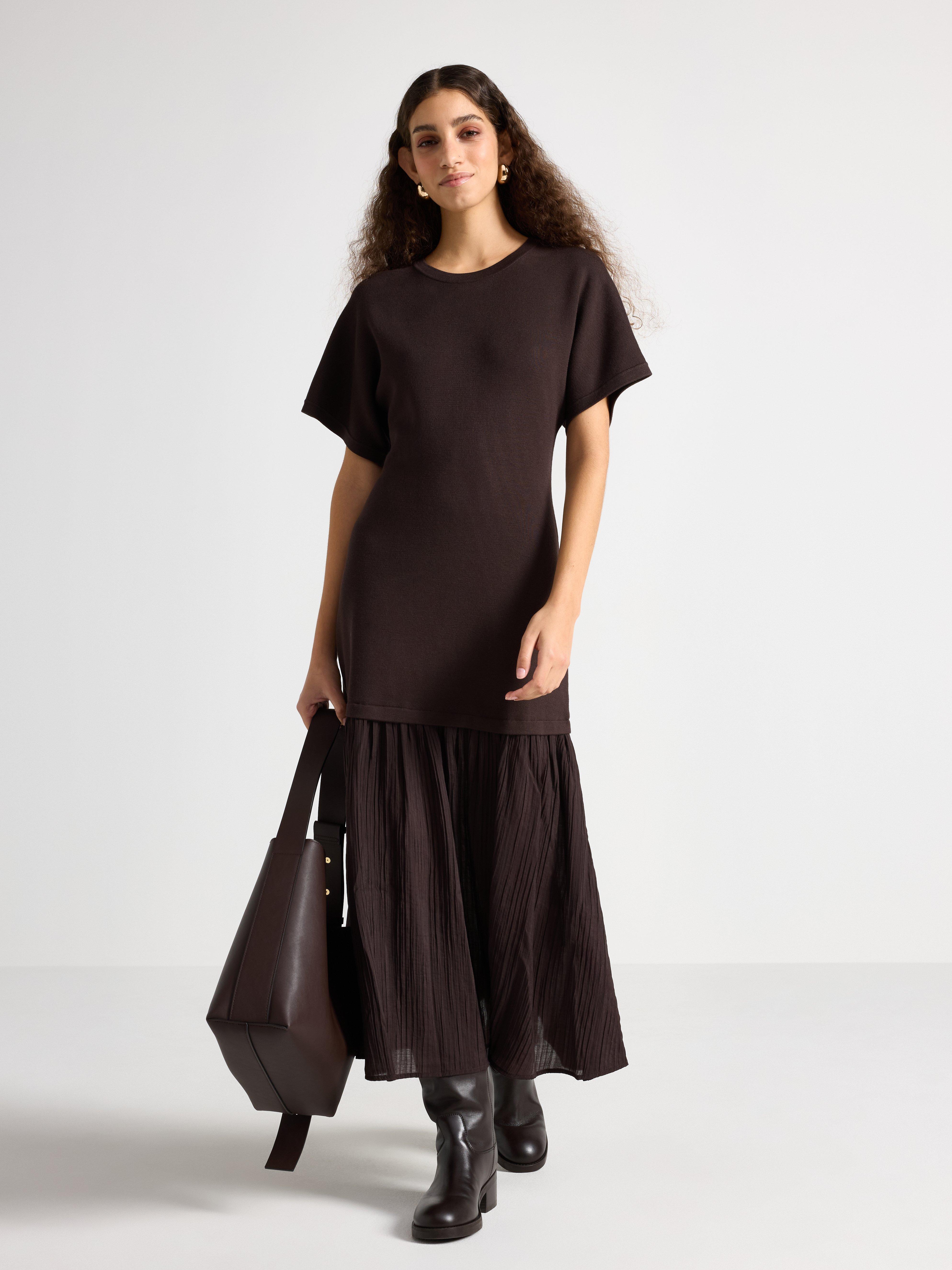 Dress - Womens Wear - Brown