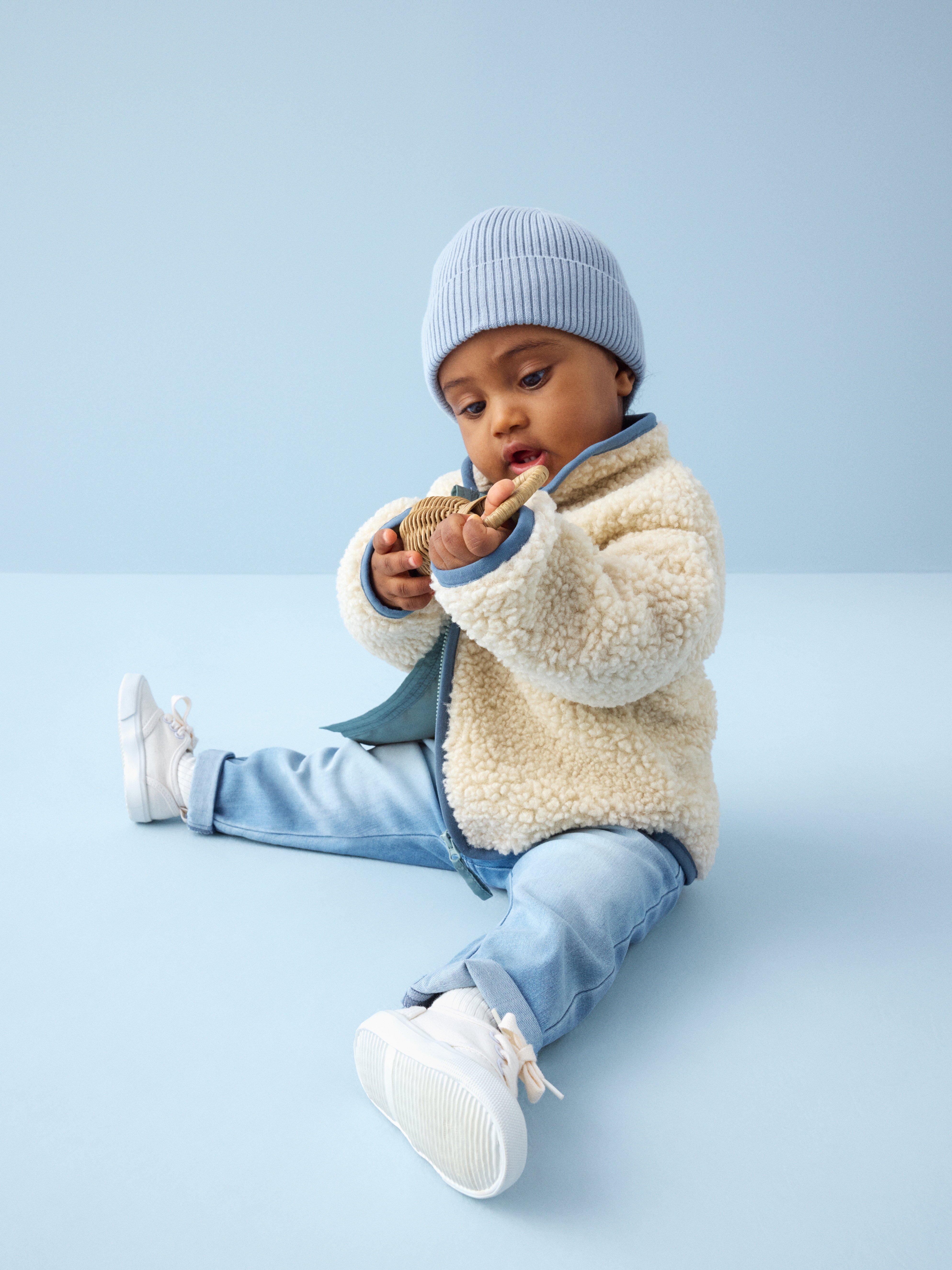 Fleece jacket - Kids Wear - Beige