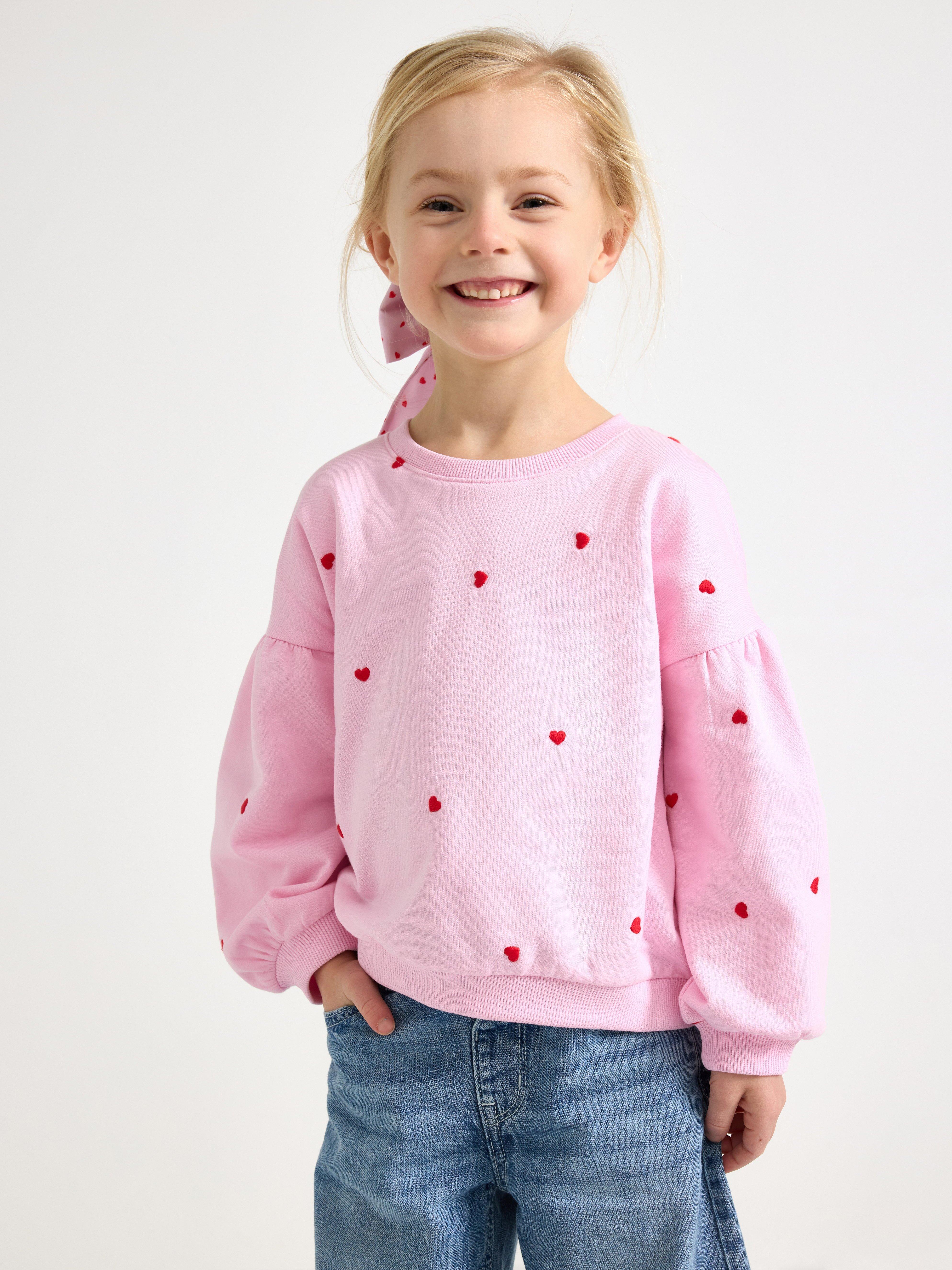 Sweater - Børn - Lyserød