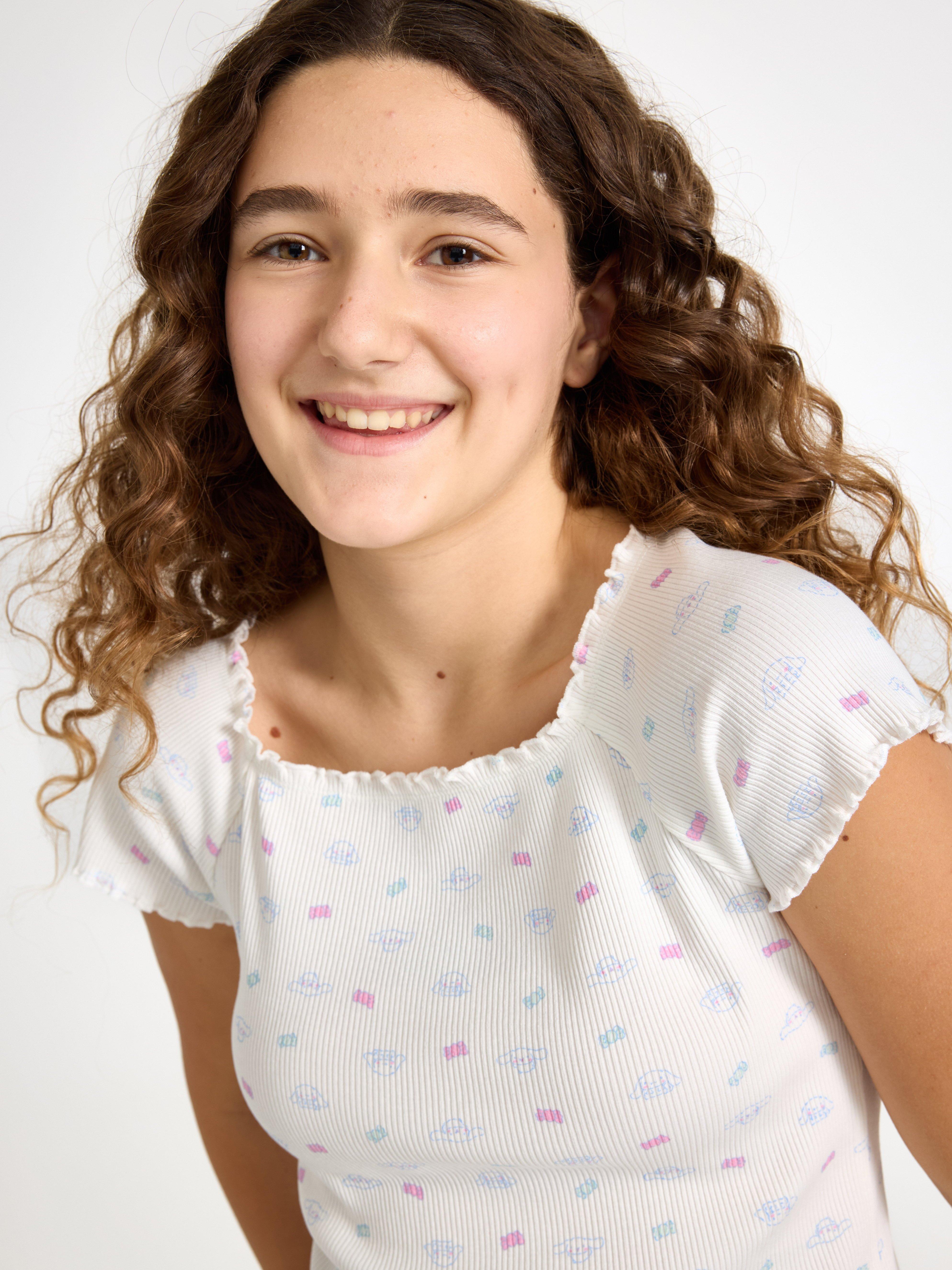 Top - Kids Wear - White