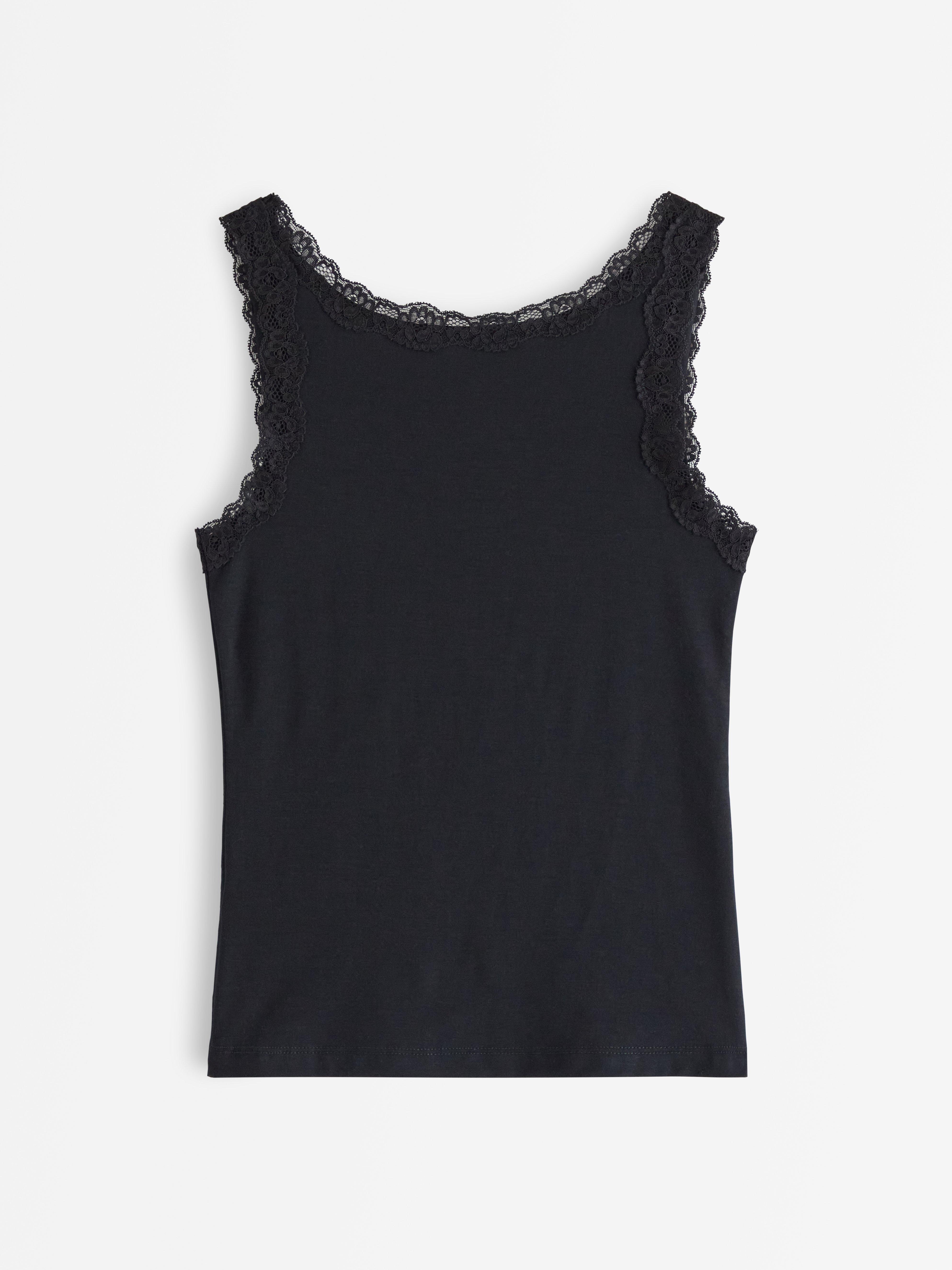 Camisole - Undertøj - Sort