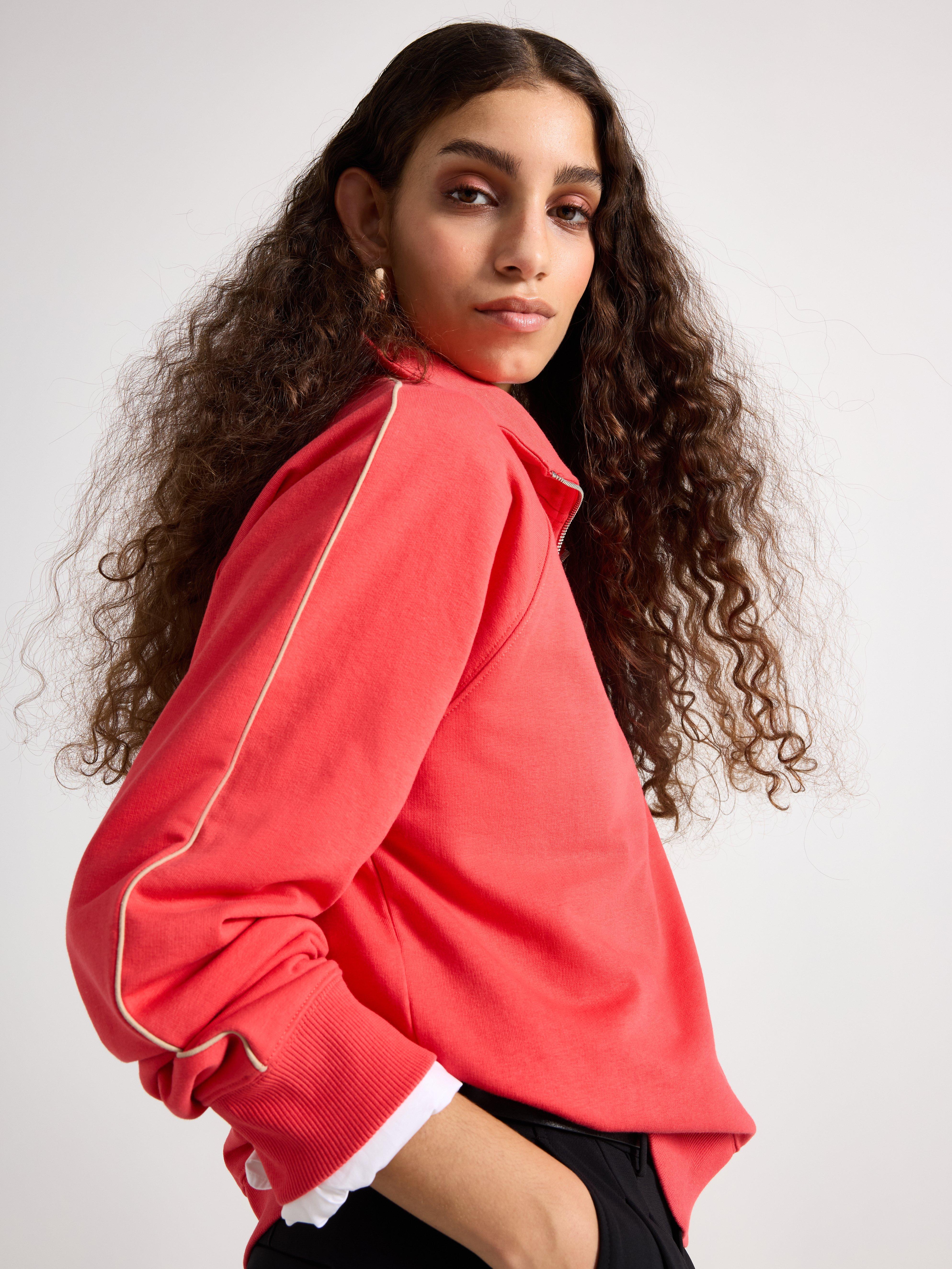 Sweater - Dame - Koral