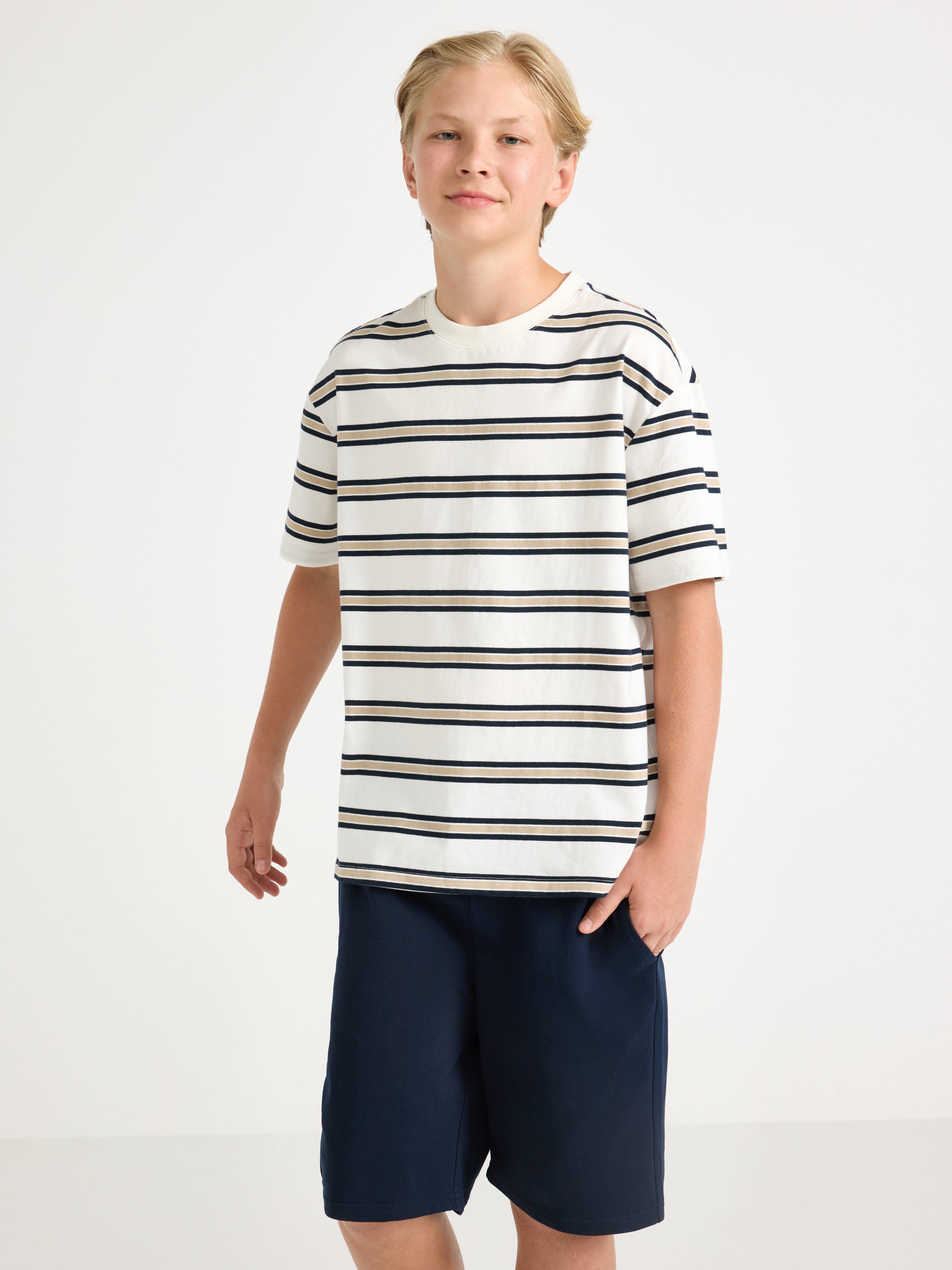 T-shirt - Barn - Beige