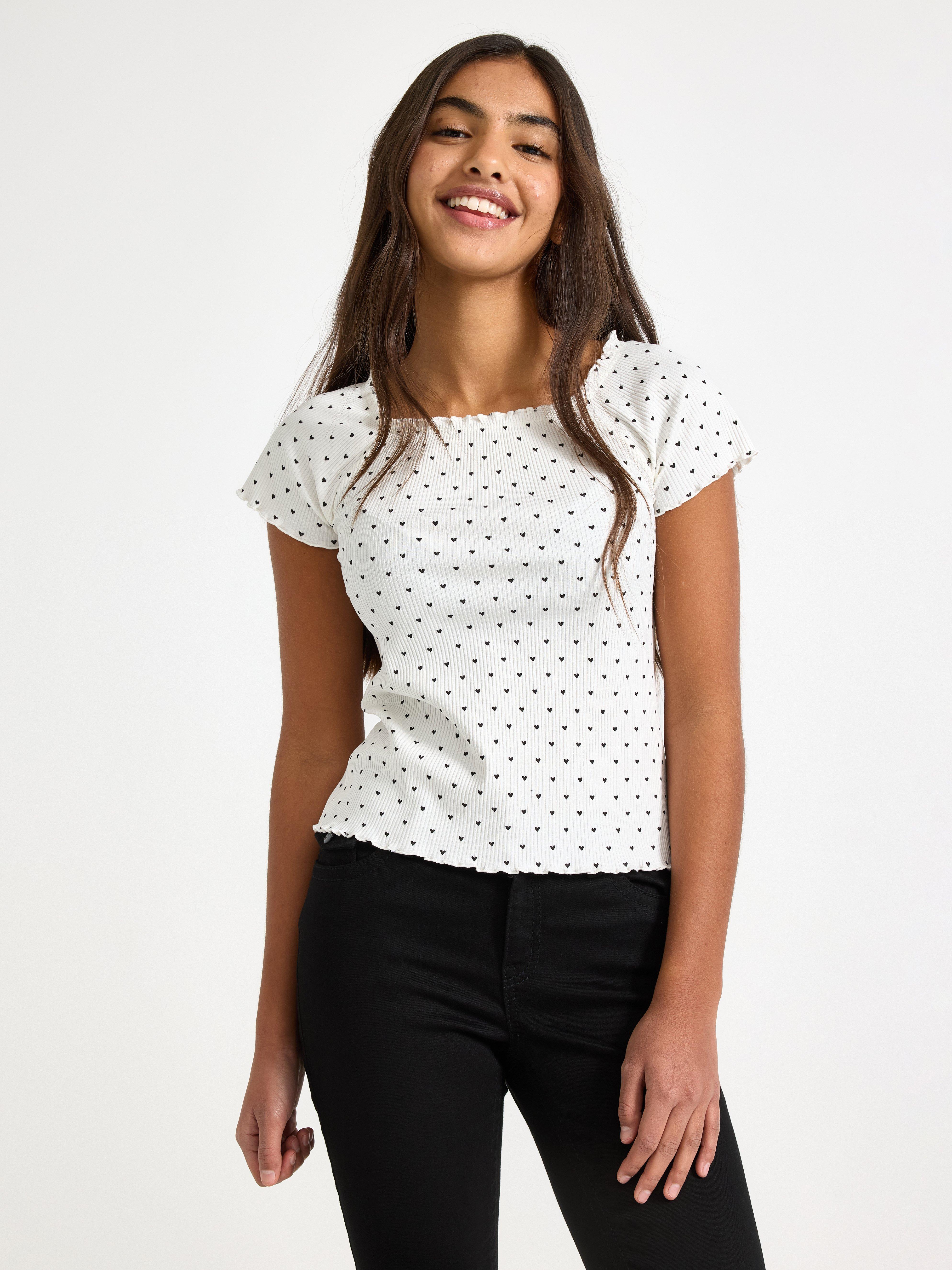 Top - Kids Wear - White