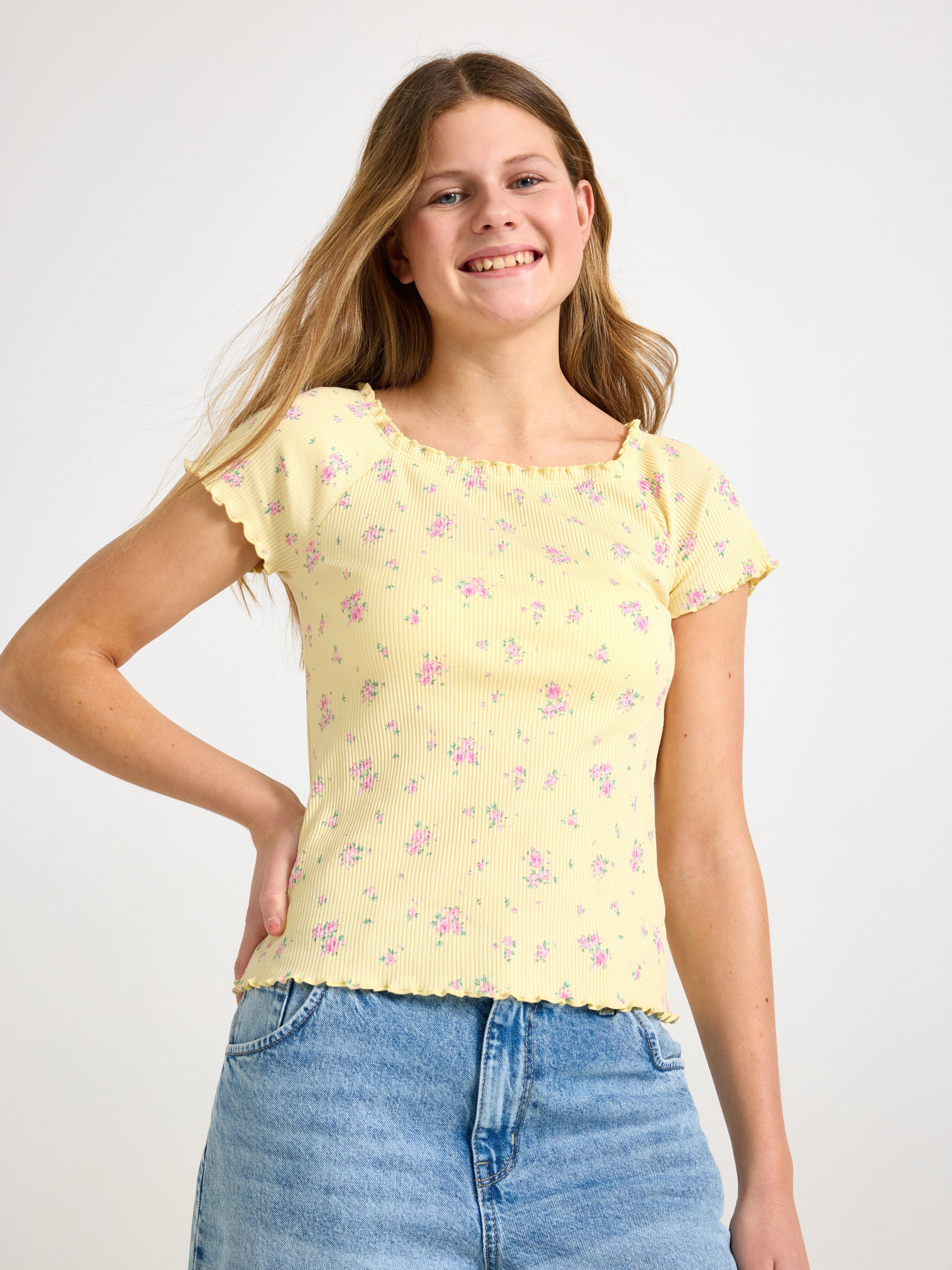 Top - Kids Wear - Yellow