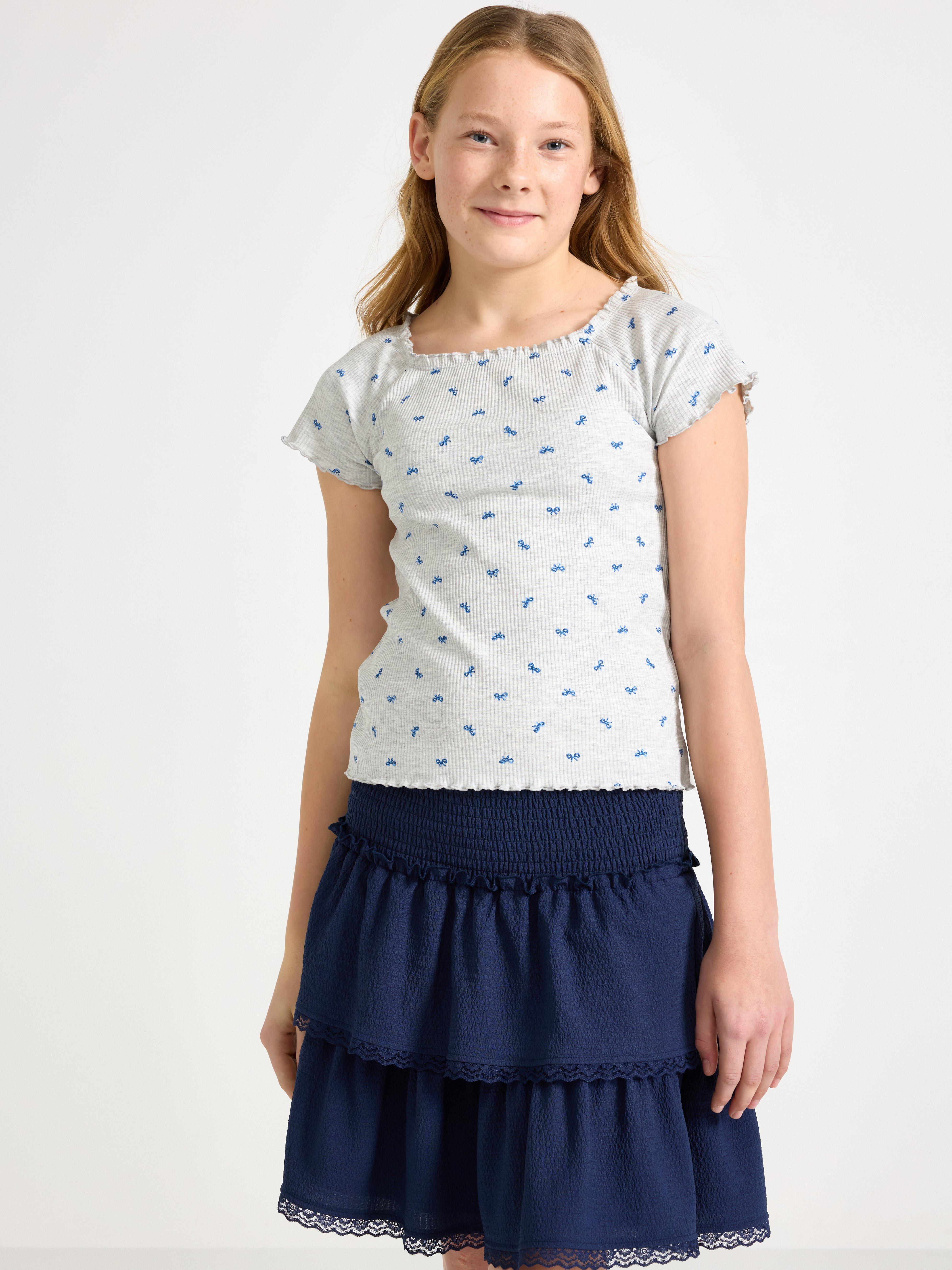 Top - Kids Wear - Grey