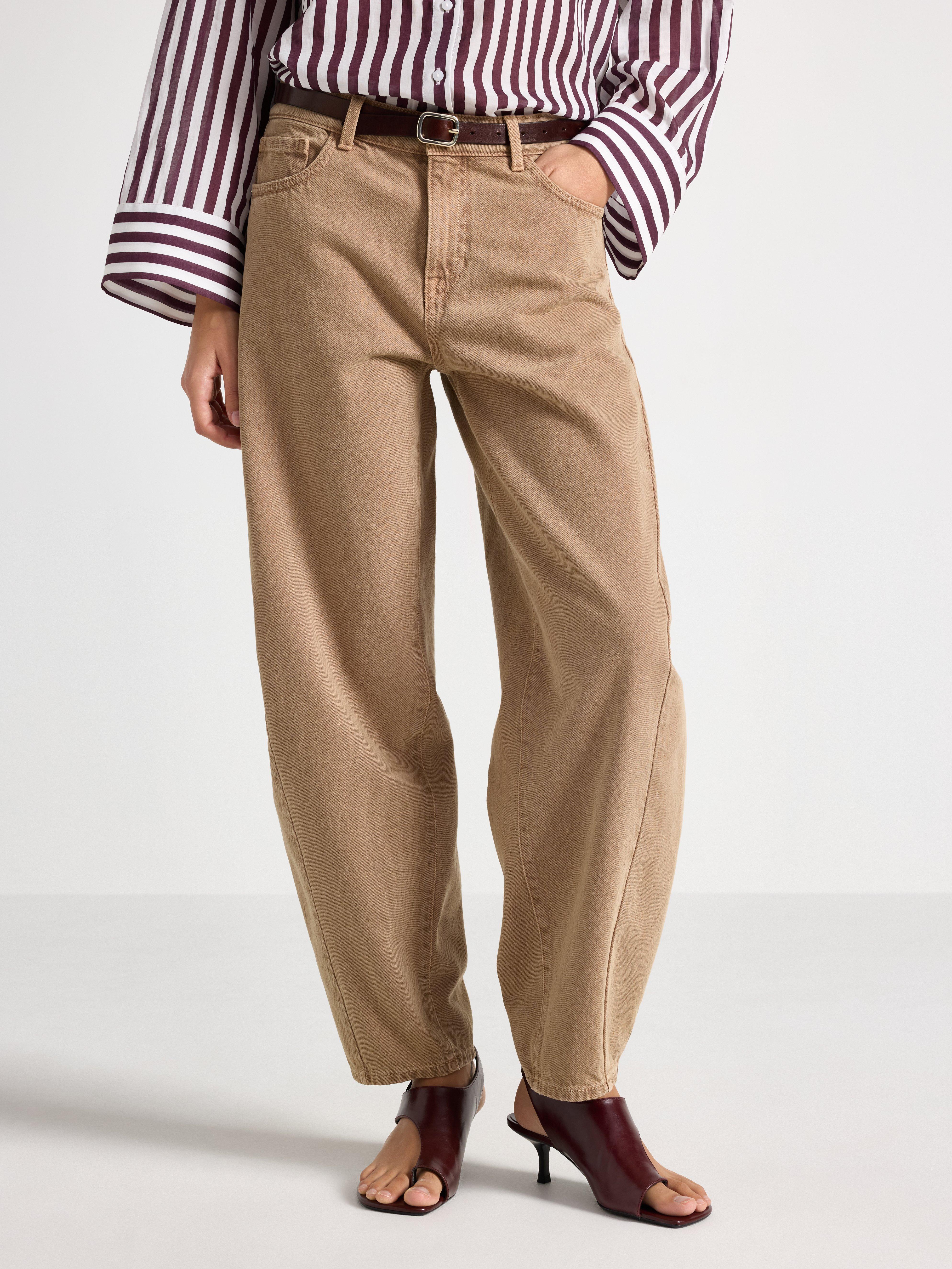 Trousers - Womens Wear - Brown
